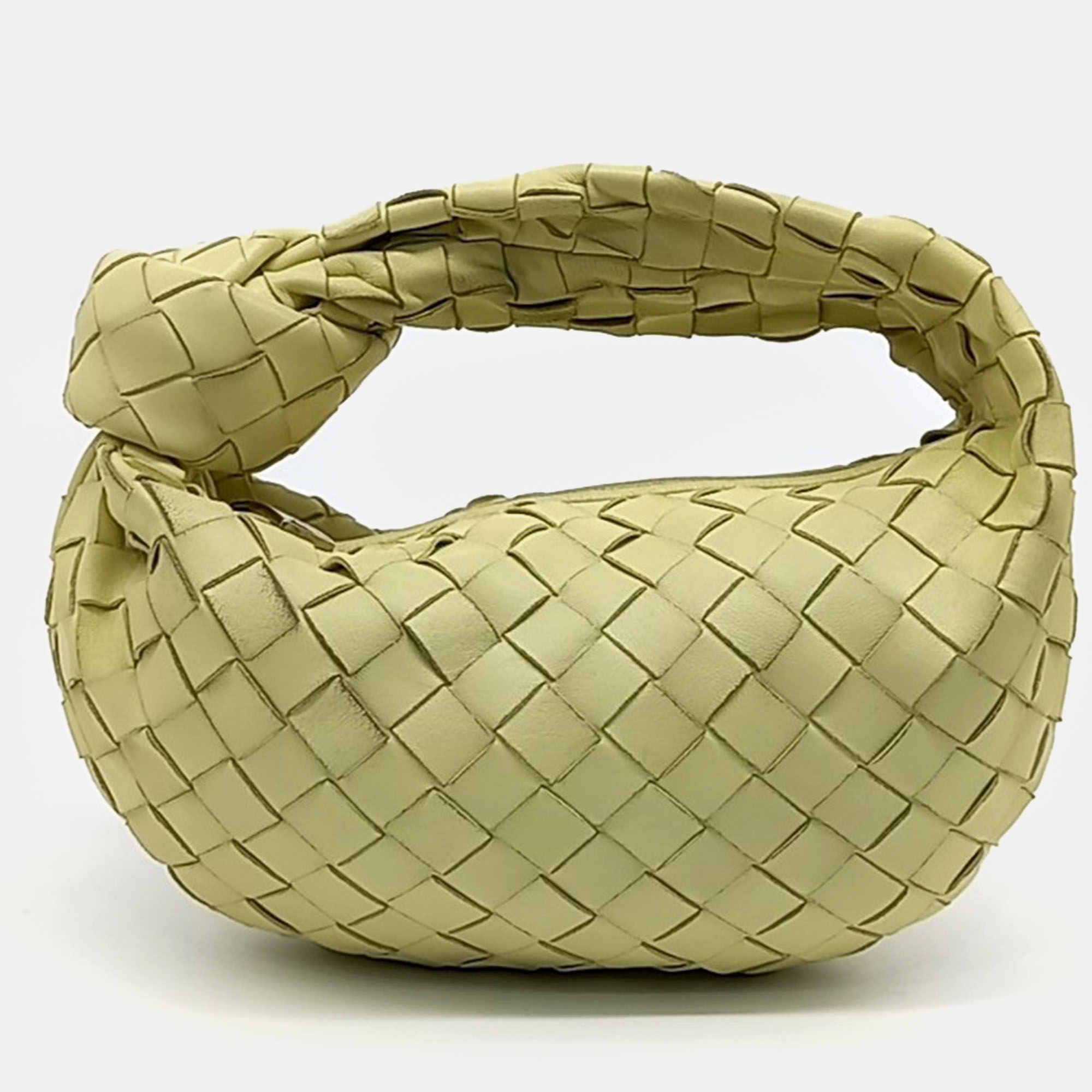 

Bottega Veneta Yellow Leather BV Mini Jodi Bag