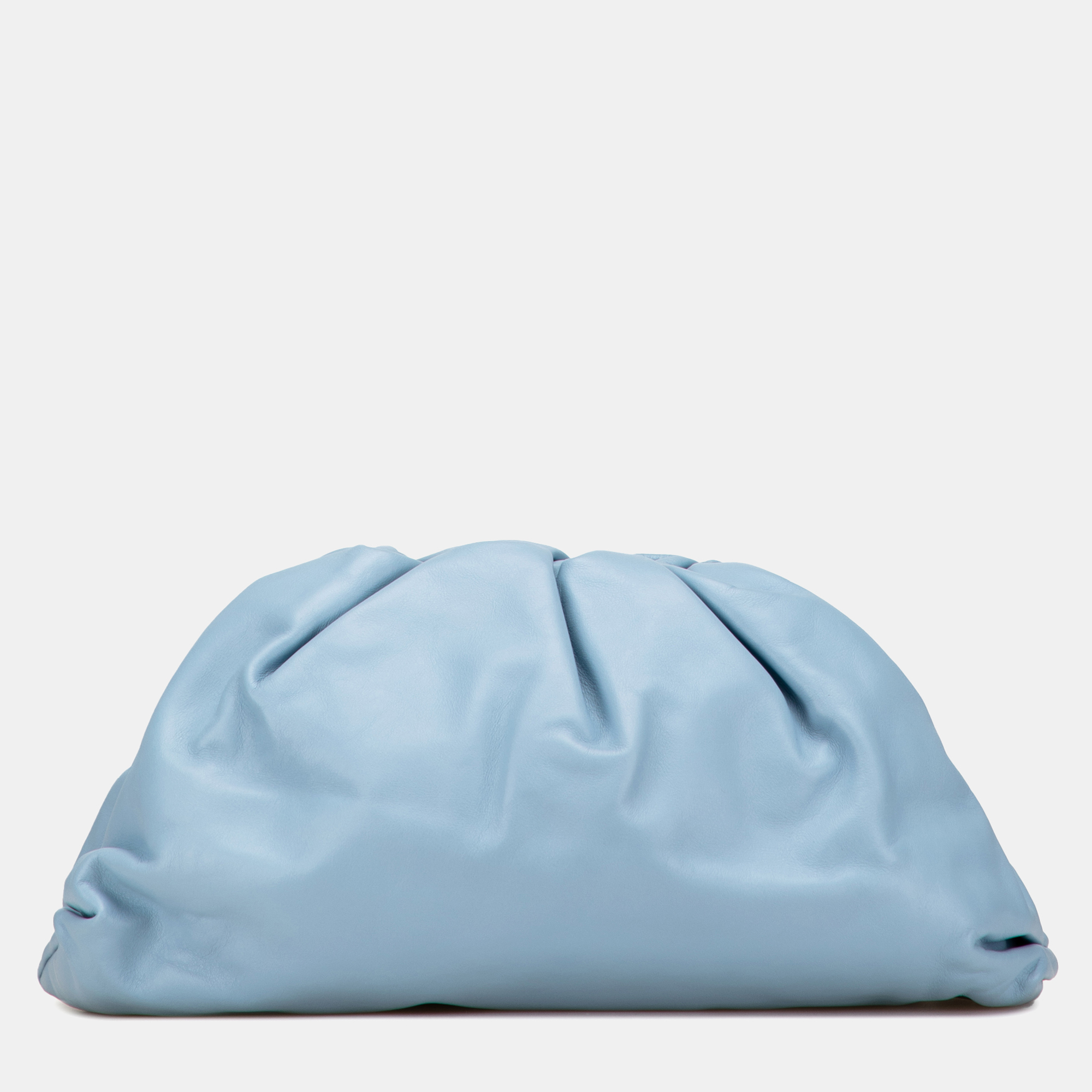 

Bottega Veneta Blue Lambskin The Pouch