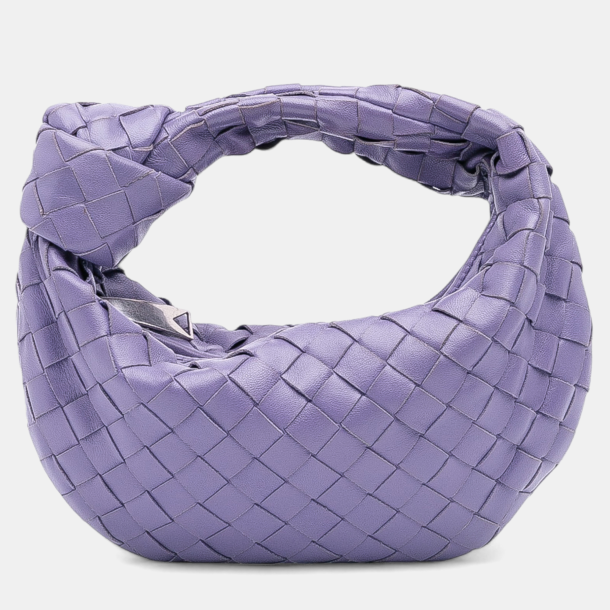 

Bottega Veneta Purple Mini Nappa Intrecciato Jodie