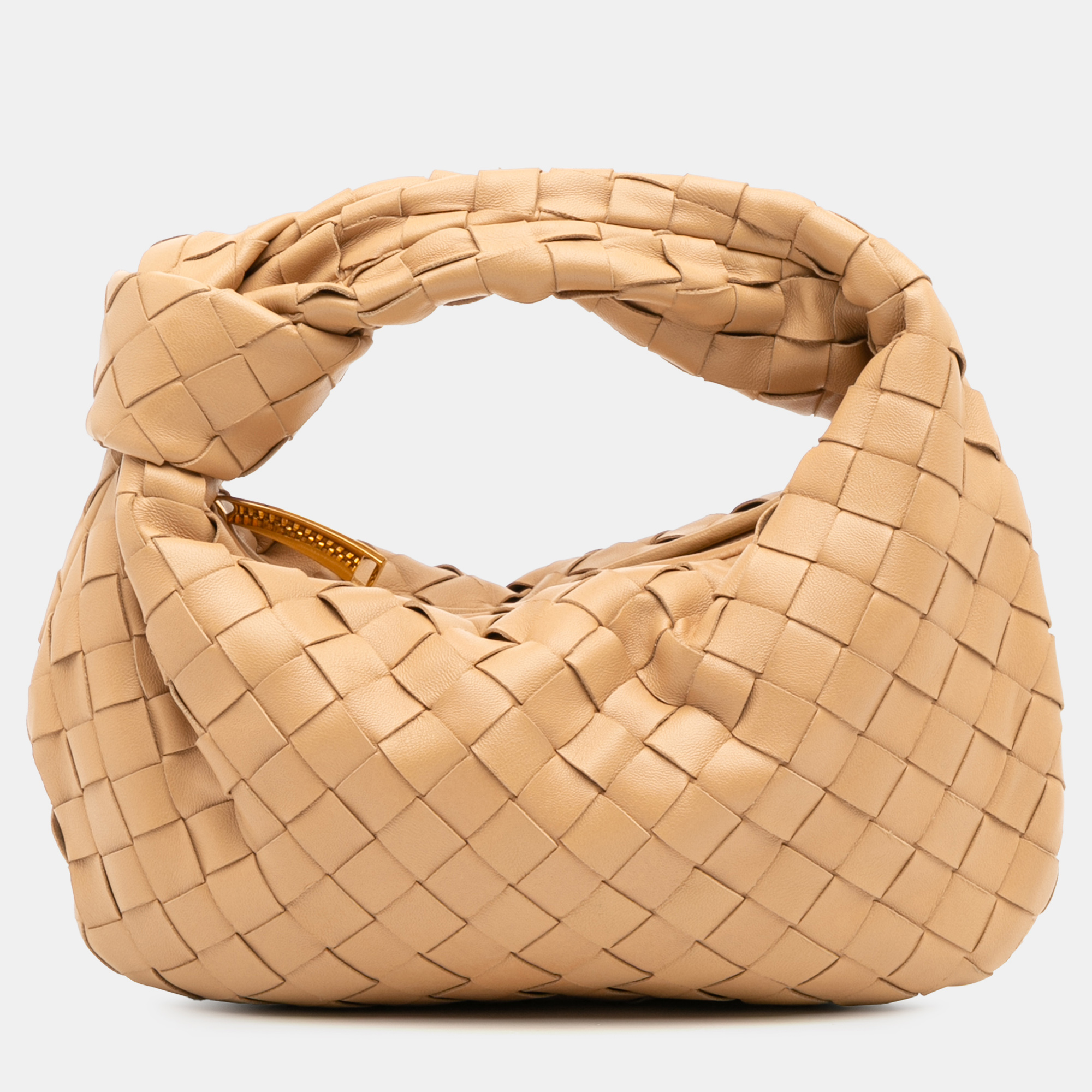 

Bottega Veneta Beige Mini Nappa Intrecciato Jodie
