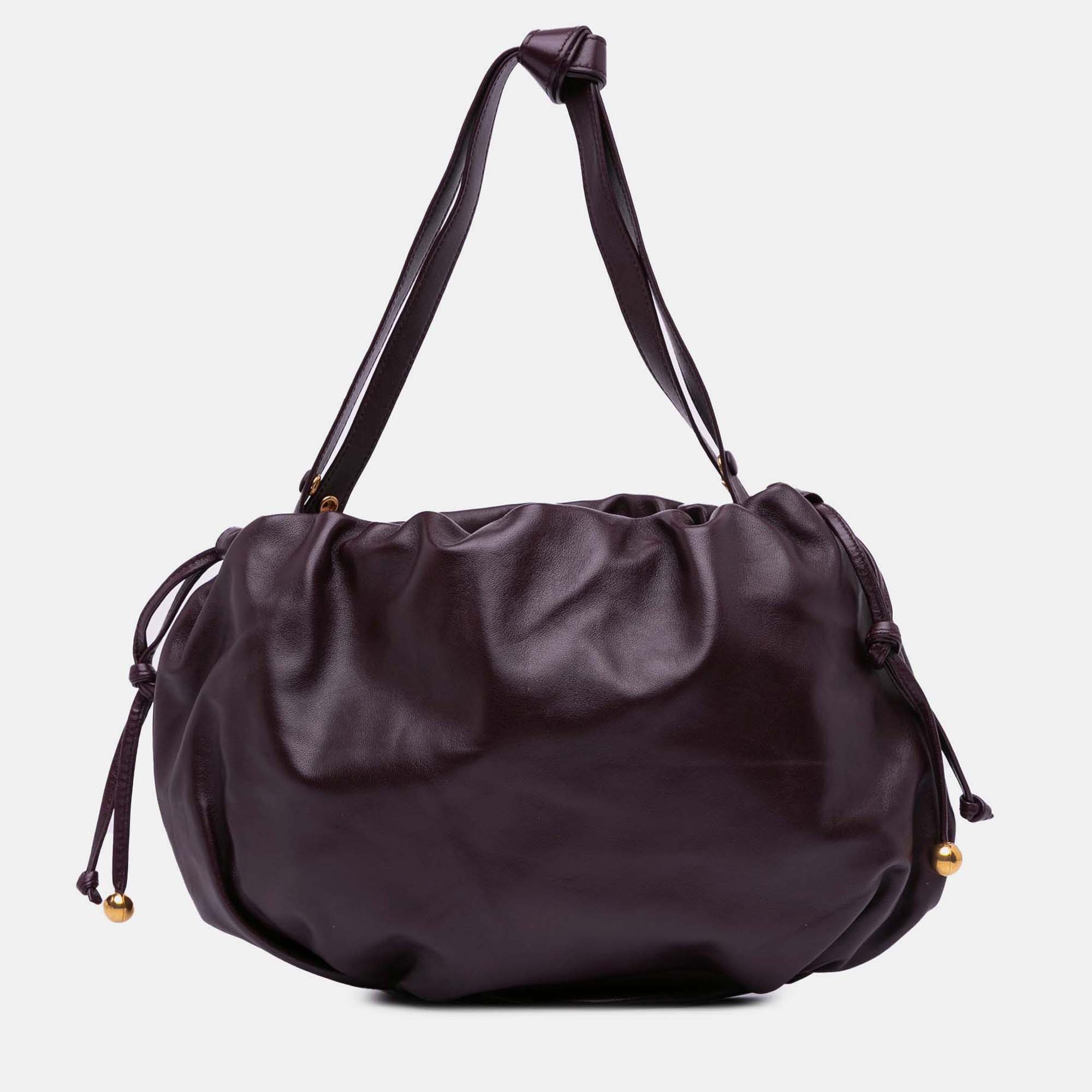 

Bottega Veneta Medium Nappa The Bulb Shoulder Bag, Brown