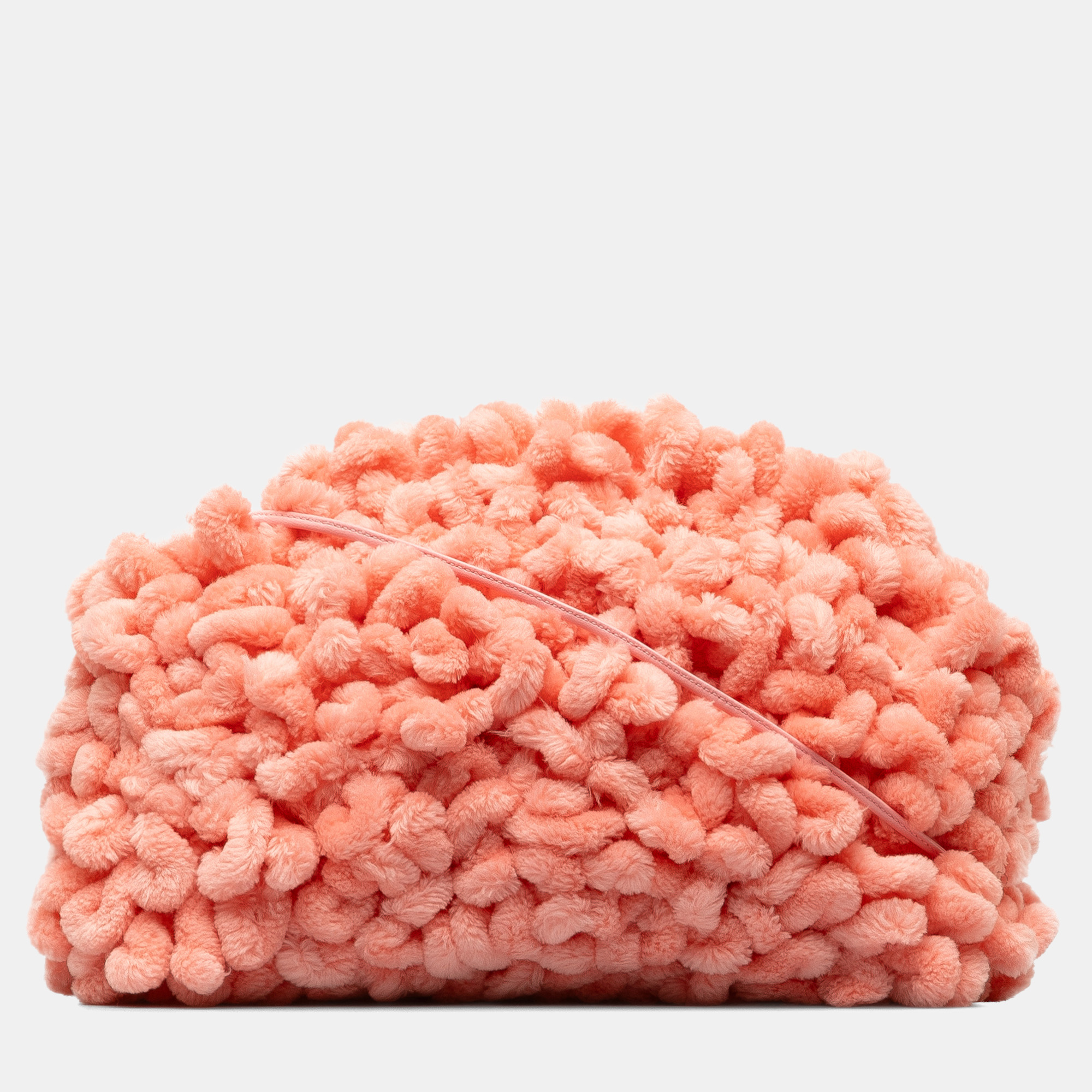 

Bottega Veneta Pink Chenille The Mini Pouch Crossbody