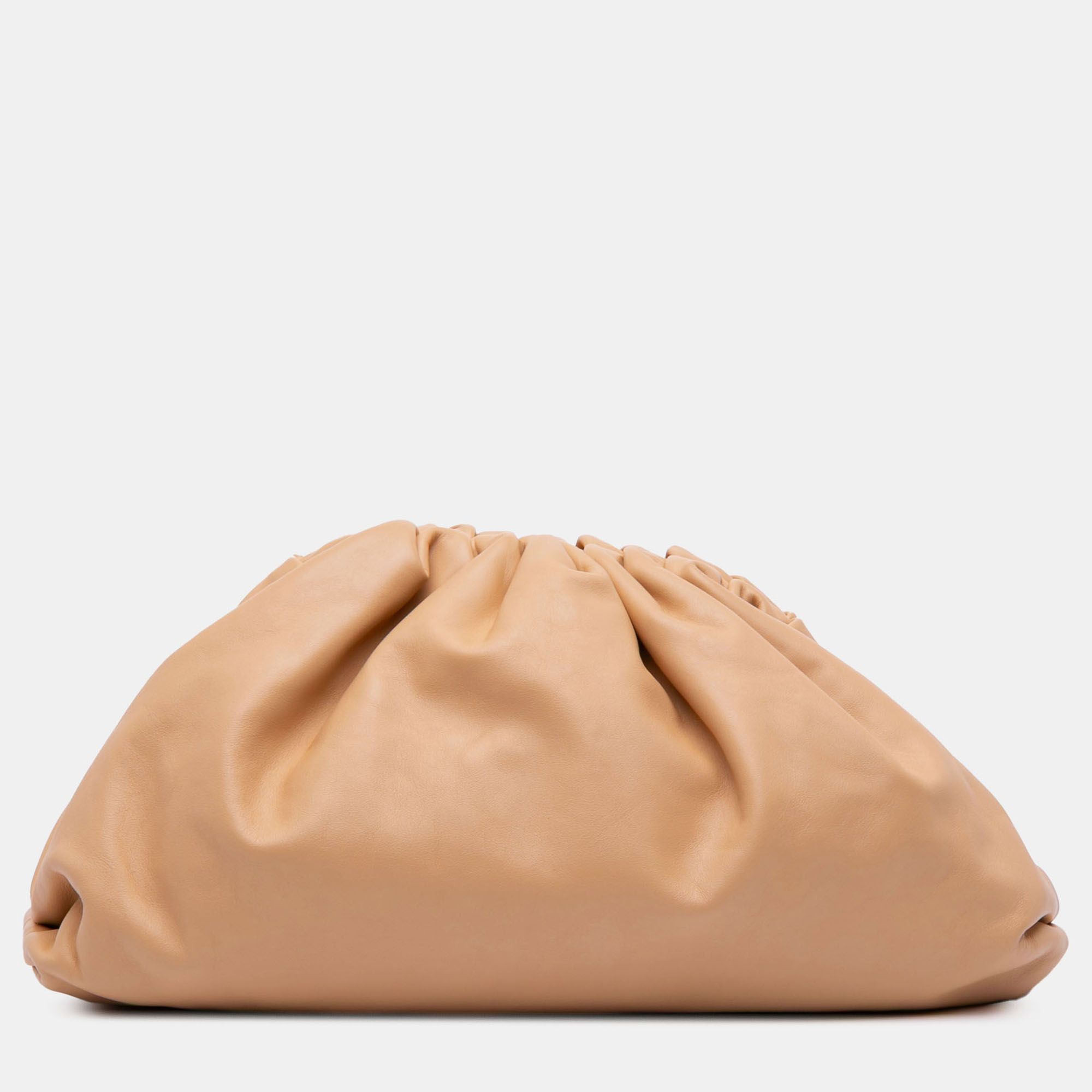 

Bottega Veneta Beige Lambskin The Pouch