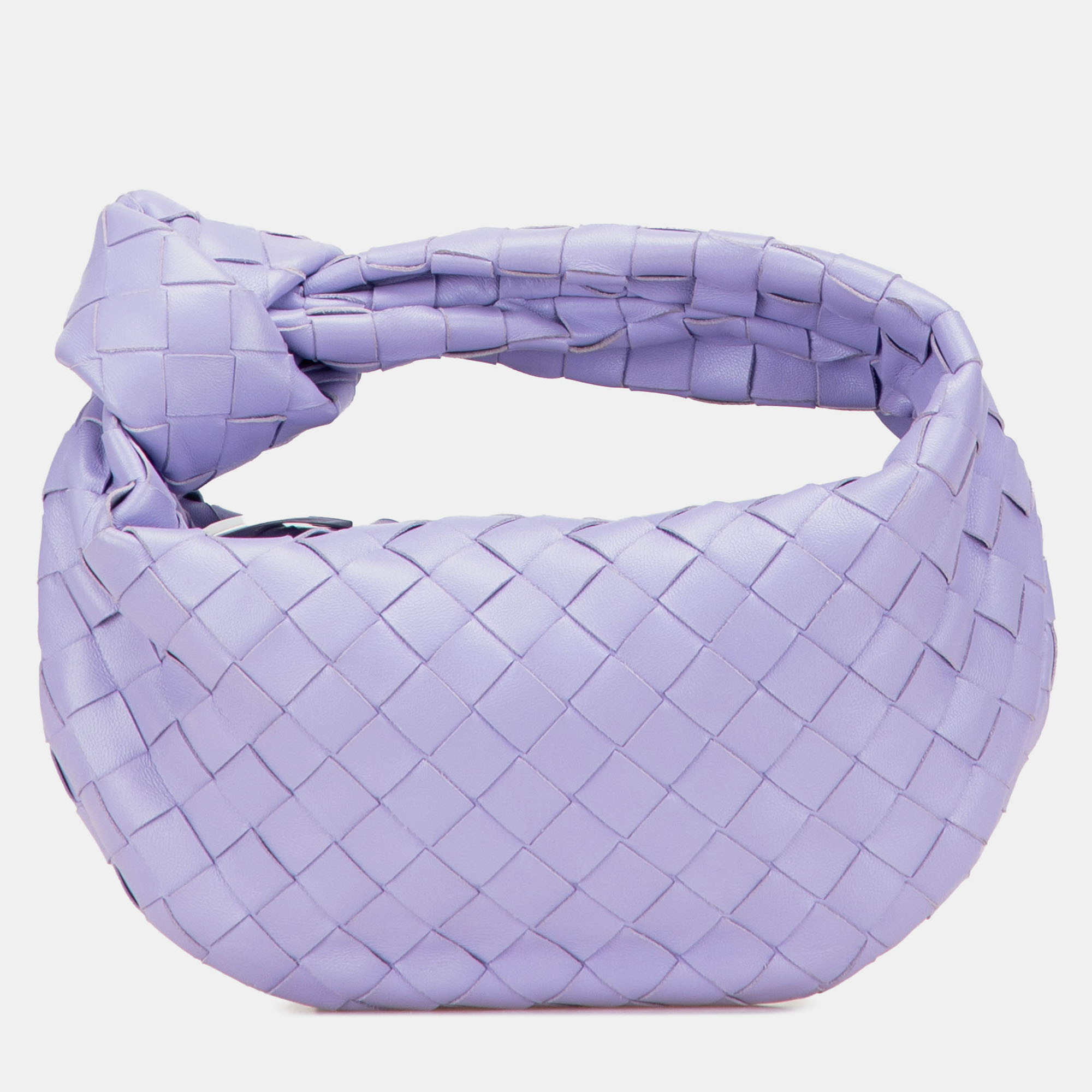 

Bottega Veneta Purple Mini Nappa Intrecciato Jodie