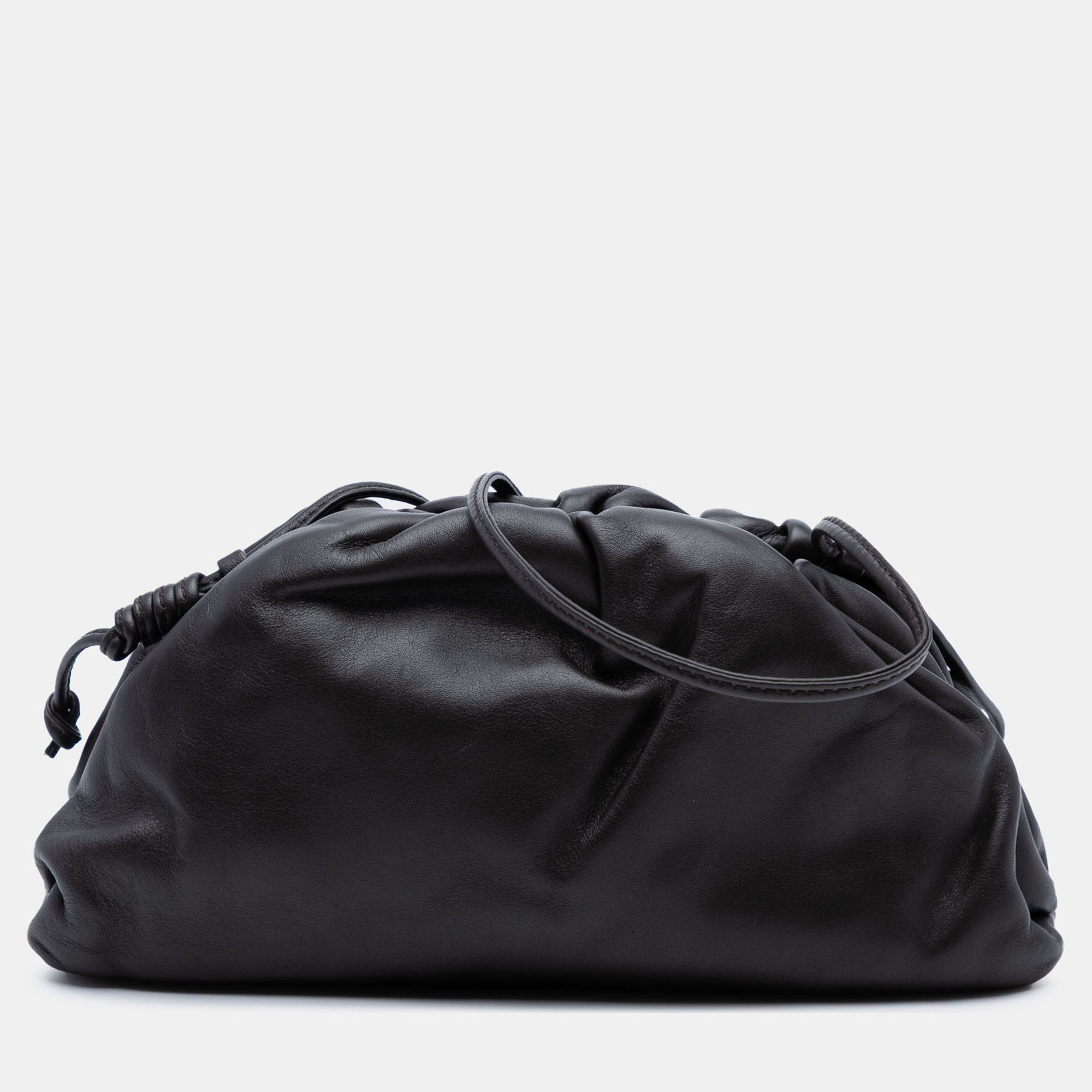 

Bottega Veneta Black Lambskin The Mini Pouch Crossbody