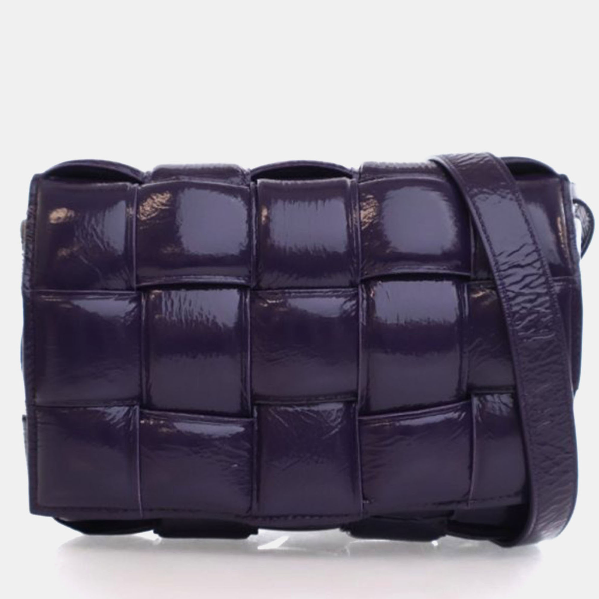 

Bottega Veneta Purple Cassette Bag