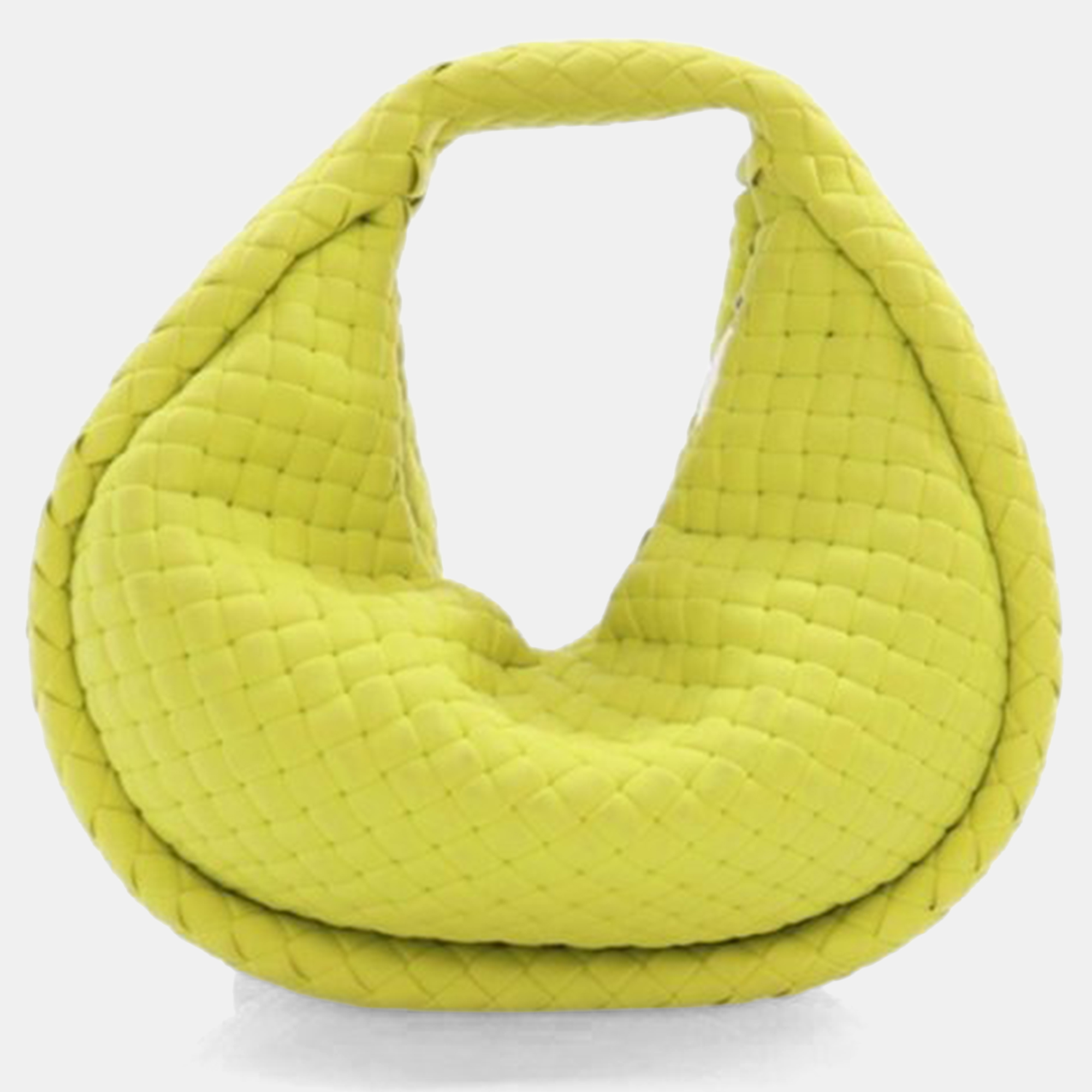 

Bottega Veneta Mini Rubber Intrecciato Jodie, Red