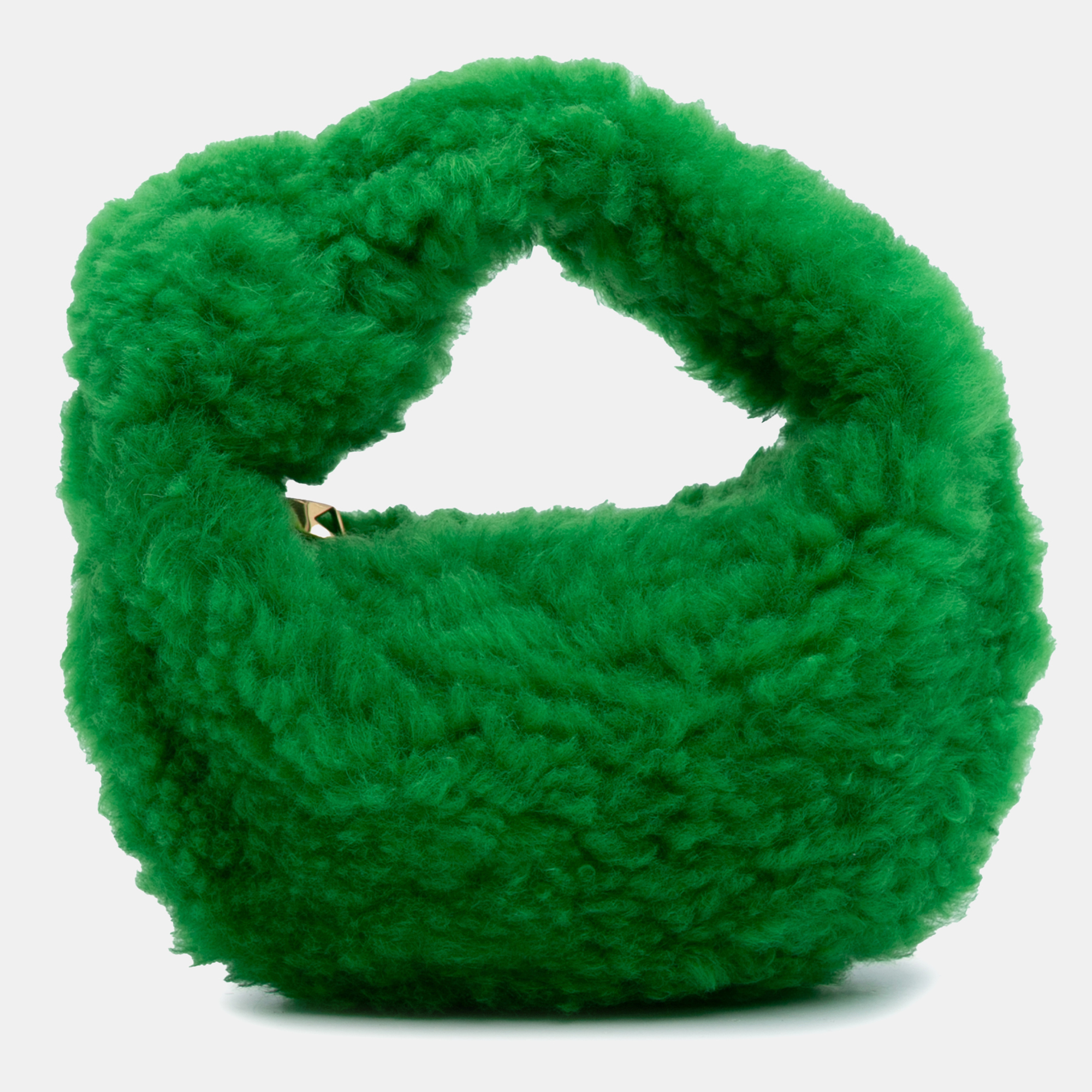 

Bottega Veneta Green Mini Shearling Jodie