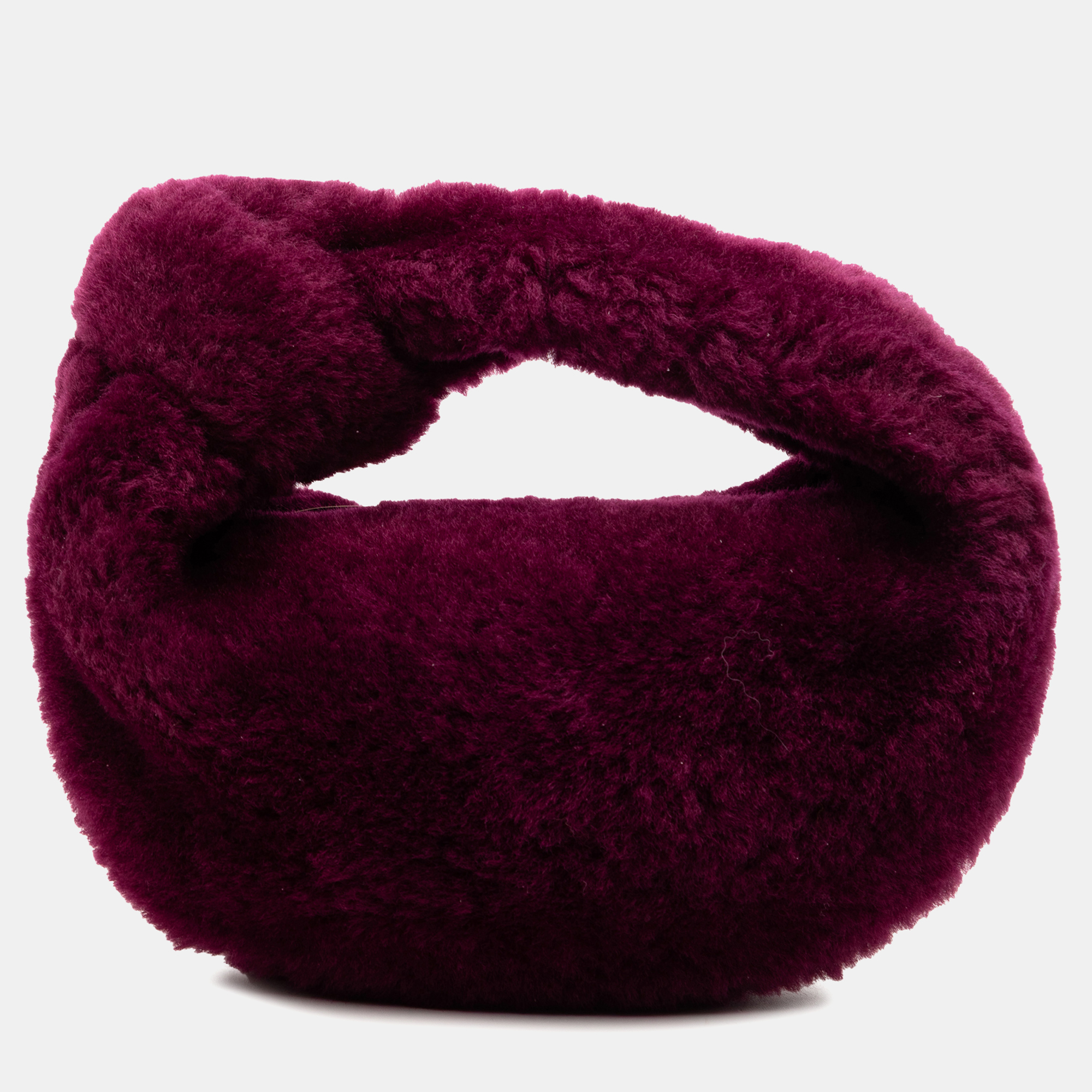 

Bottega Veneta Purple Mini Shearling Jodie