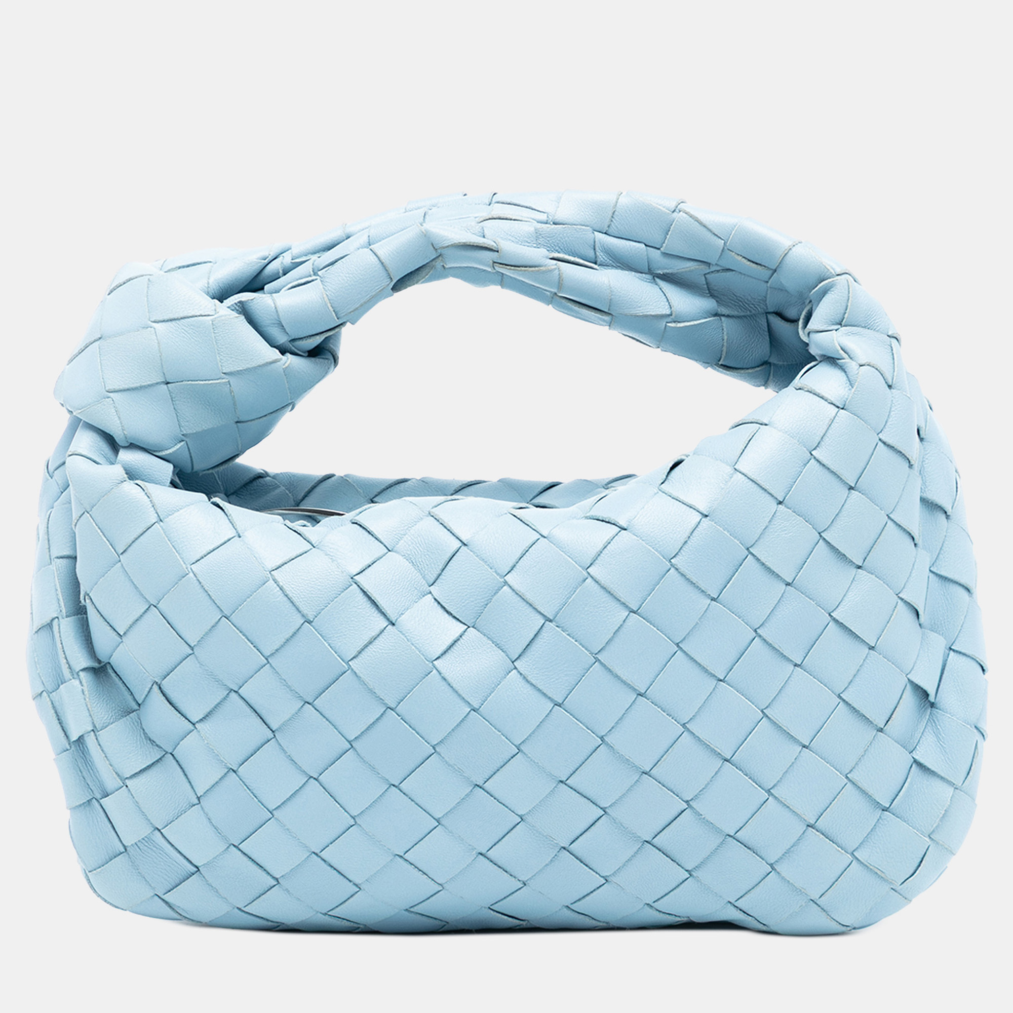 

Bottega Veneta Blue Mini Nappa Intrecciato Jodie