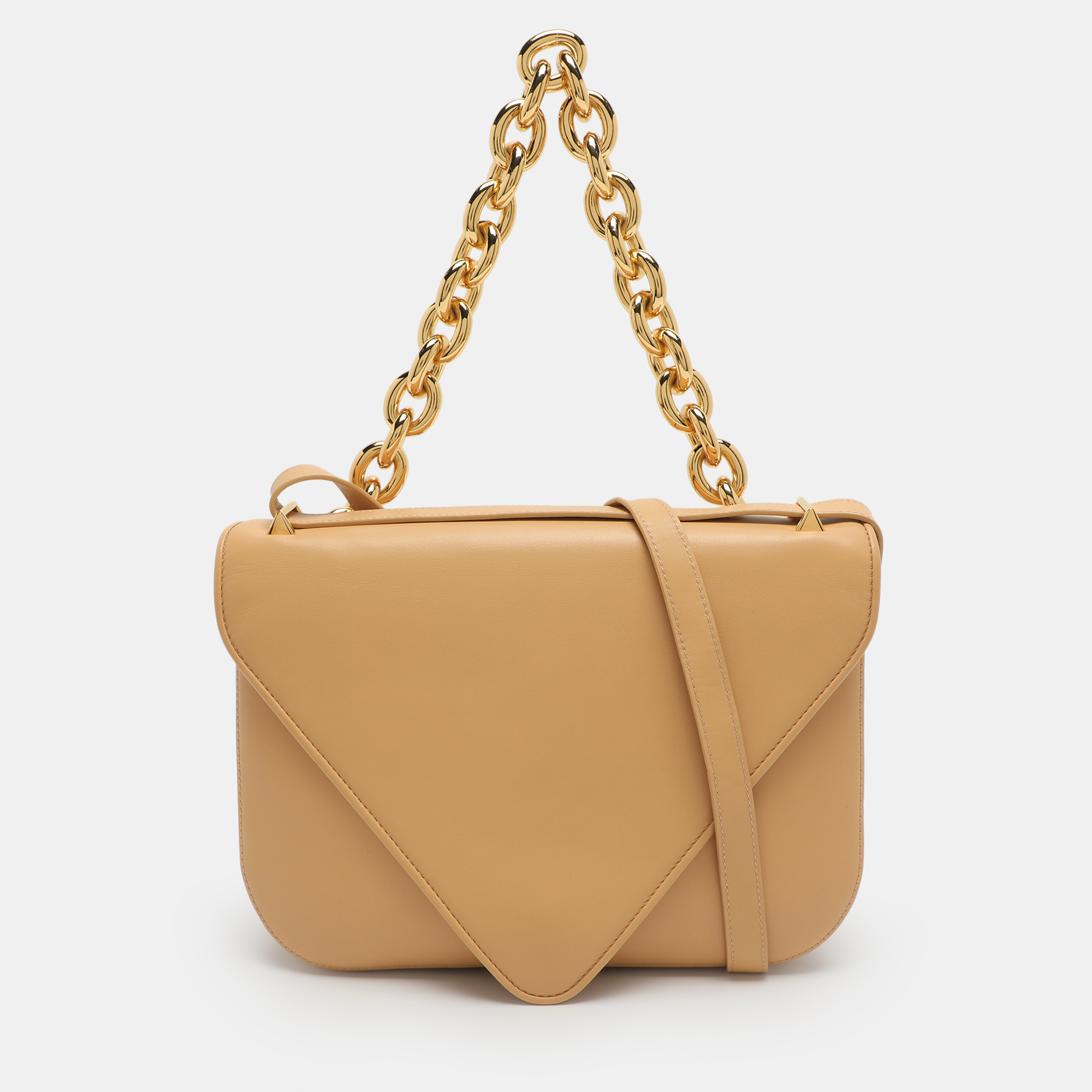 

Bottega Veneta Mount  Beige Leather Crossbody Bag