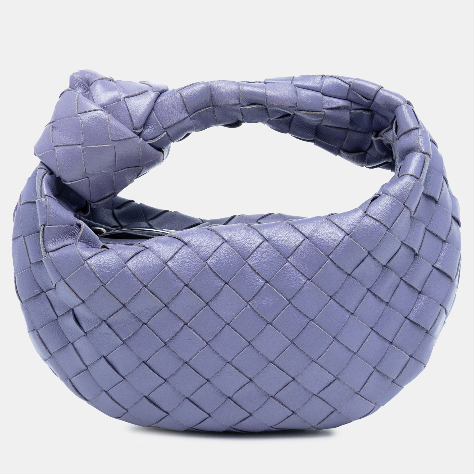 

Bottega Veneta Purple Mini Nappa Intrecciato Jodie
