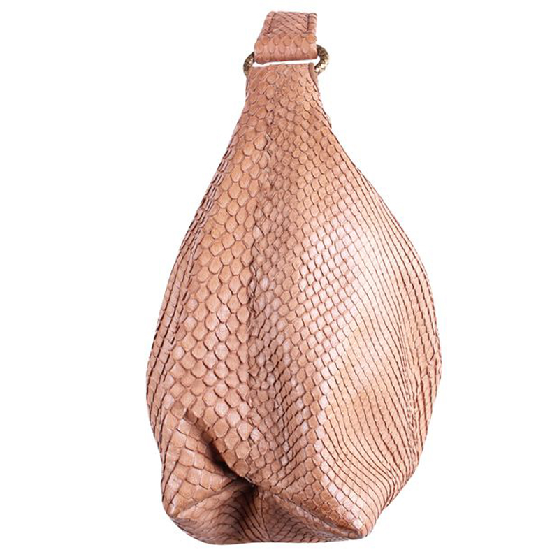 

Bottega Veneta Brown Python Leather Duette Bag