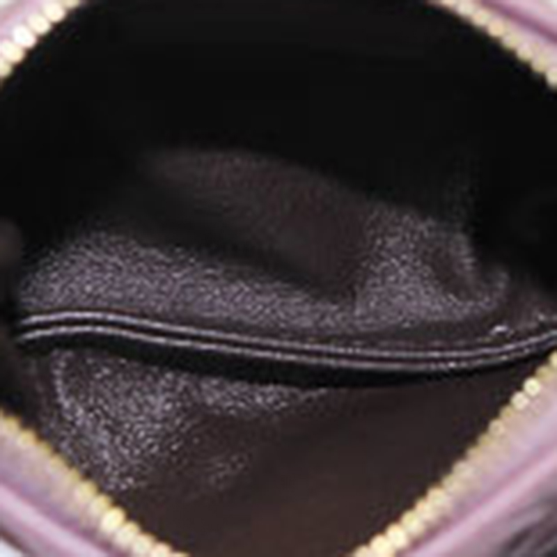 

Bottega Veneta Purple Intrecciato Leather Coin Purse