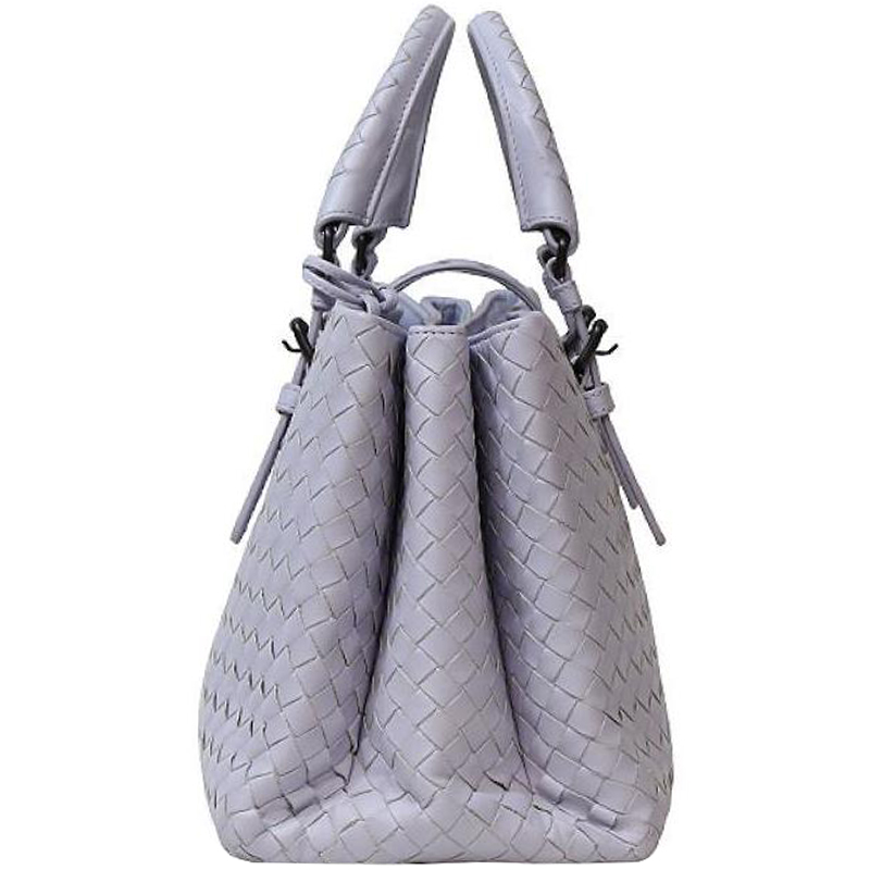 

Bottega Veneta Light Purple Intrecciato Leather Roma Tote