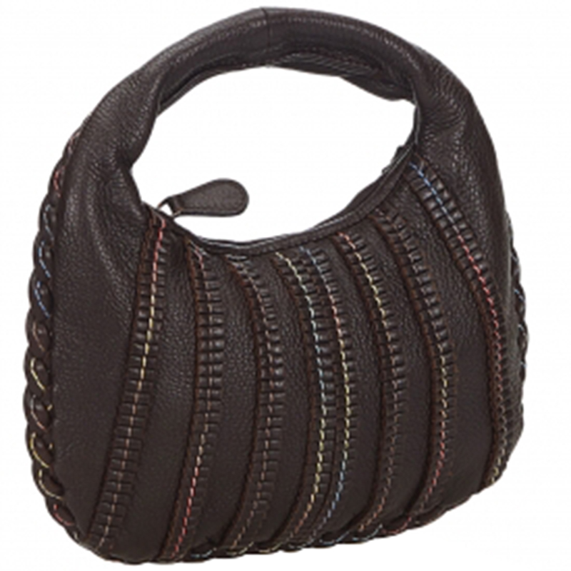 

Bottega Veneta Brown Accented Leather Hobo Bag