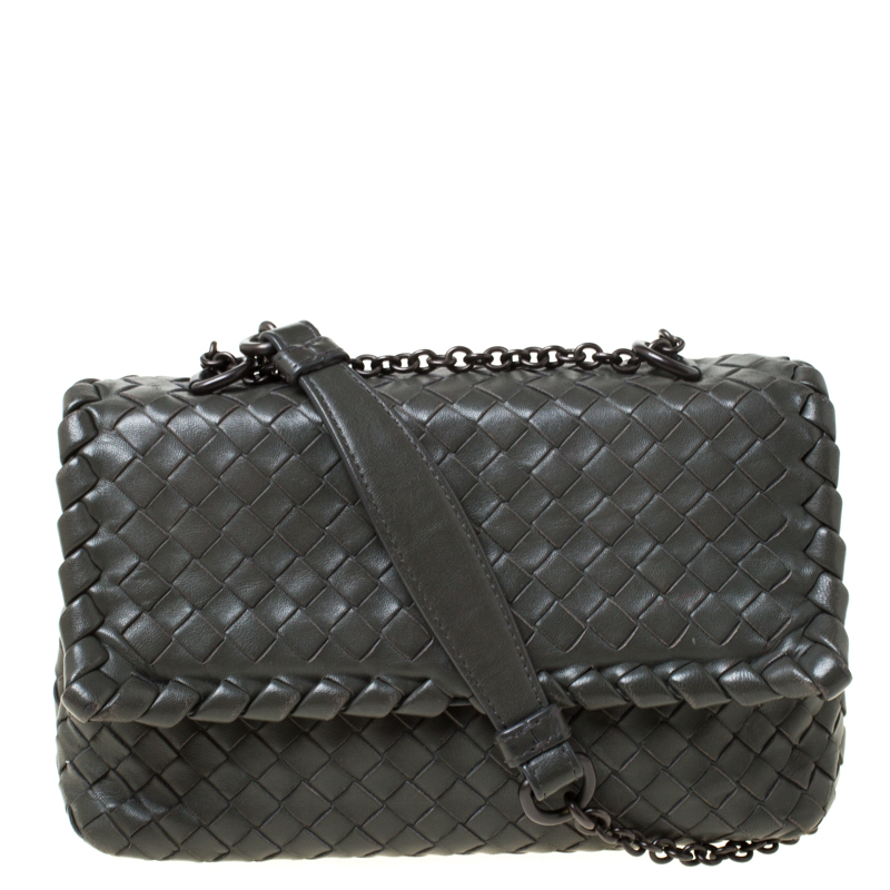 grey bottega veneta bag