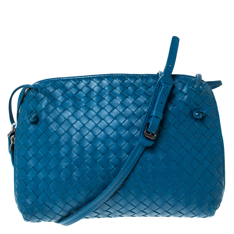 Bottega Veneta Blue Handbags | semashow.com