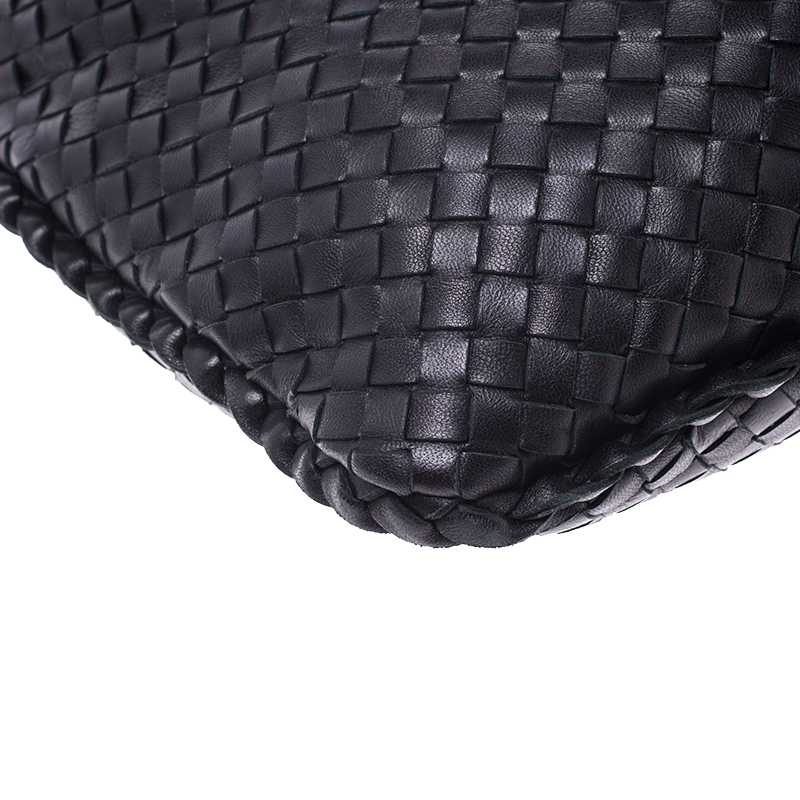 Bottega Veneta Intrecciato Hobo Medium Black – Dyva's Closet