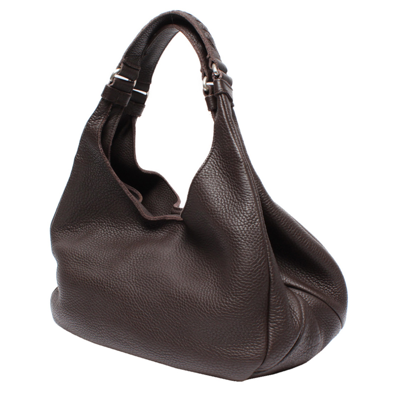 

Bottega Veneta Brown Leather Campana Bag