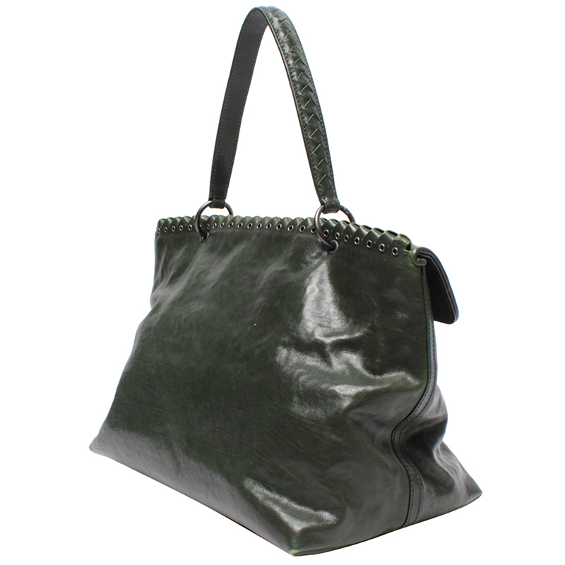

Bottega Veneta Black Intrecciato Leather Bag