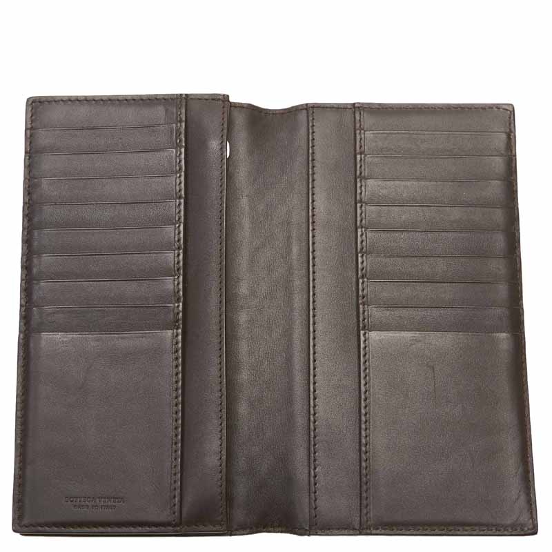 

Bottega Veneta Black Intrecciato Leather Continental Wallet