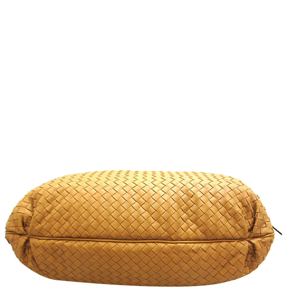 

Bottega Veneta Brown Intrecciato Leather Colonial Tote Bag