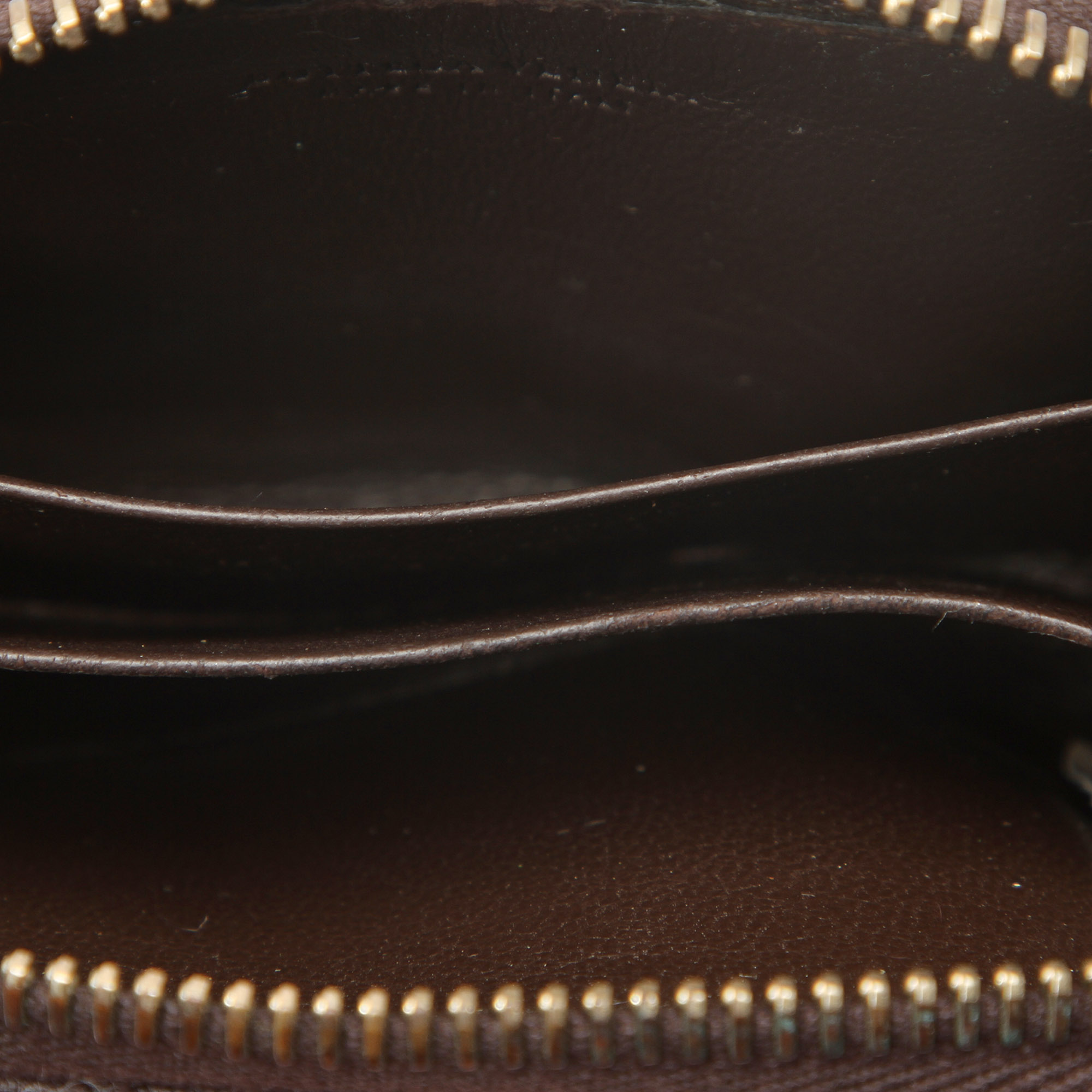 

Bottega Veneta Black Leather Intrecciato Wallet, Brown