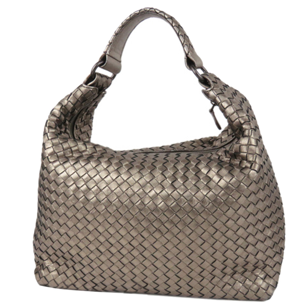 

Bottega Veneta Brown Intrecciato Leather Hobo Bag