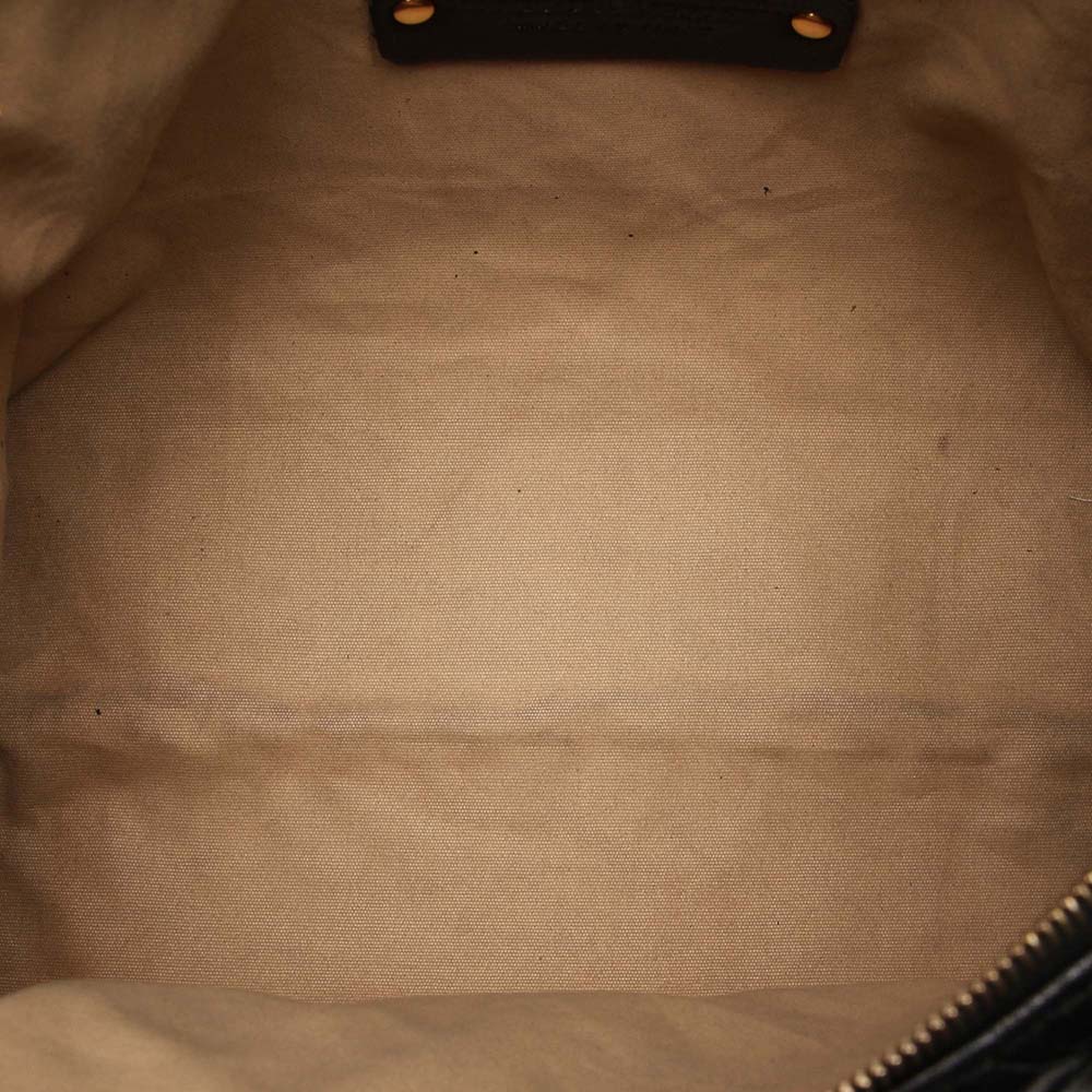 

Bottega Veneta Black Leather Intrecciato Pouch