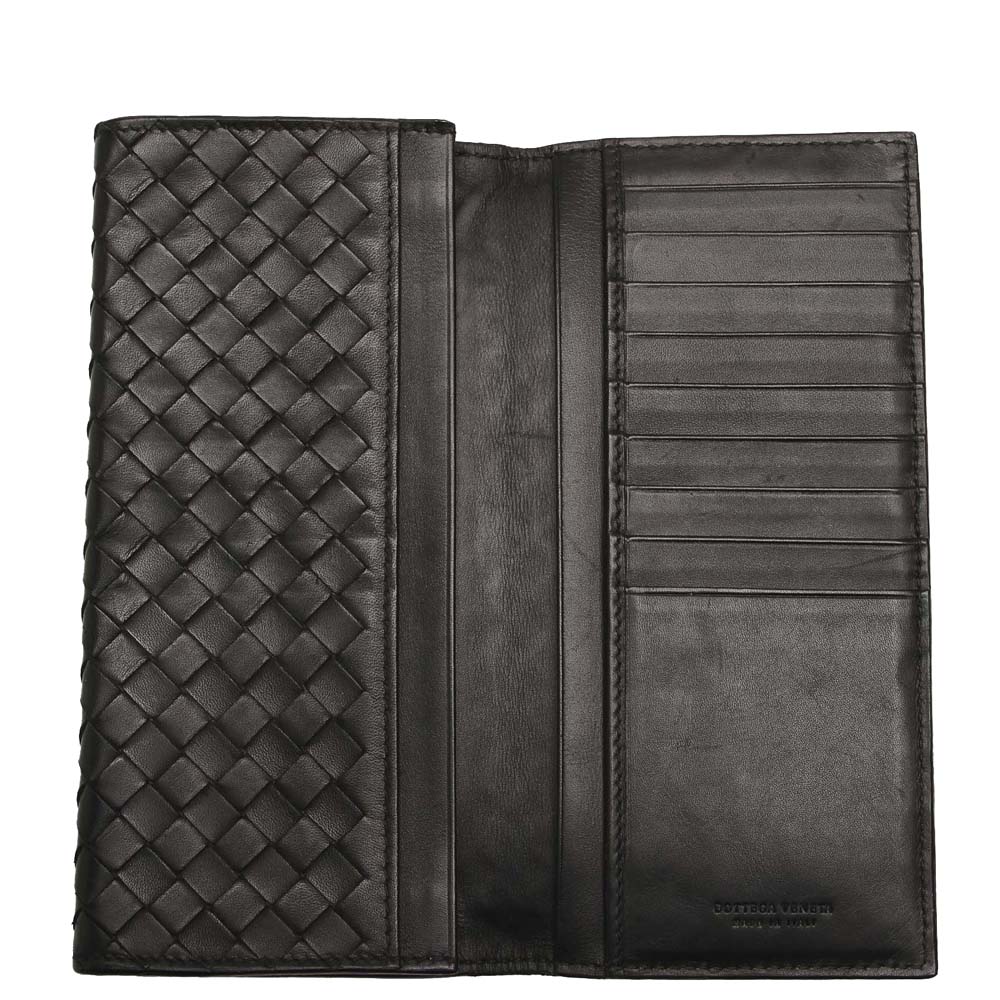 

Bottega Veneta Brown Leather Intrecciato Wallet