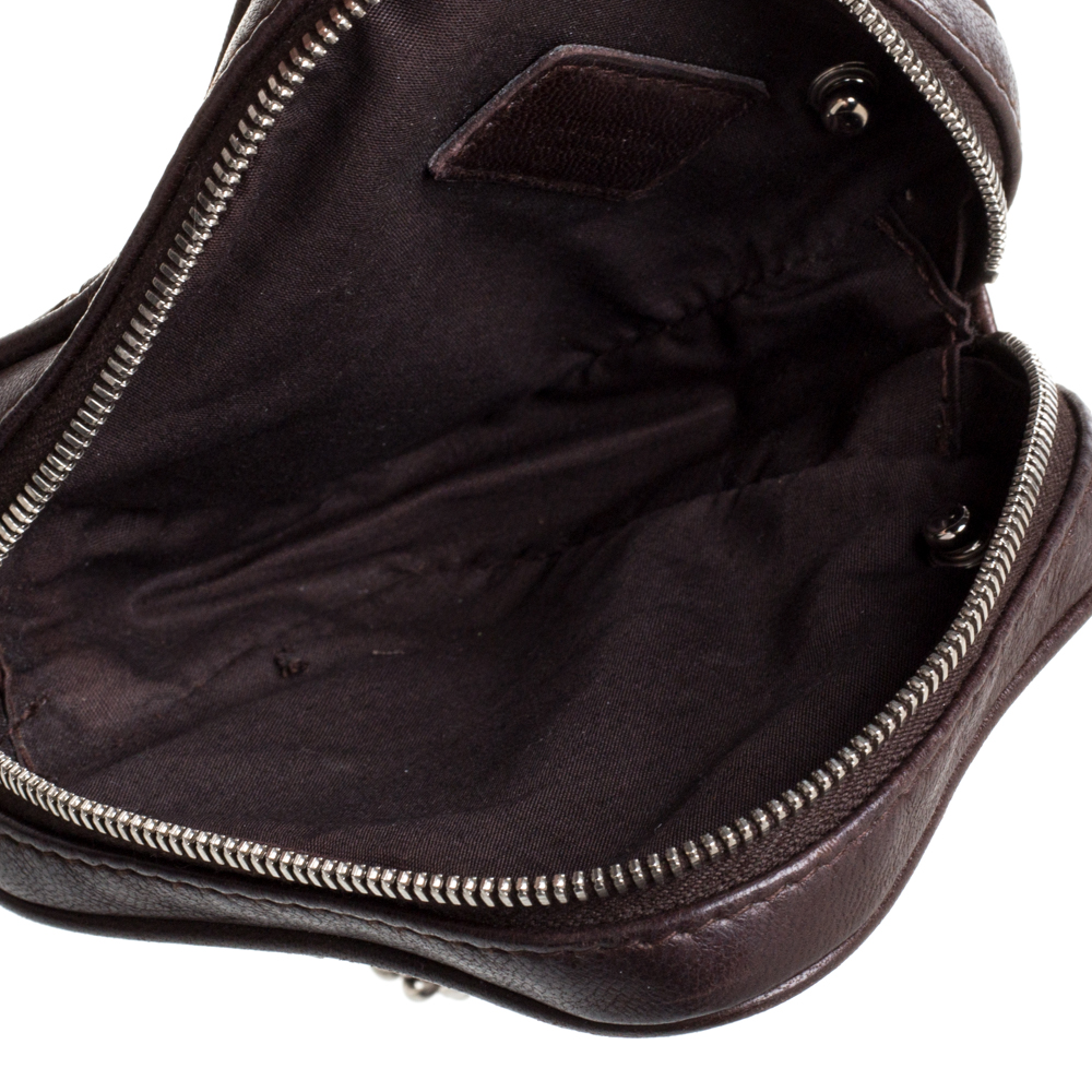 

Bottega Veneta Brown Intrecciato Leather Coin Purse