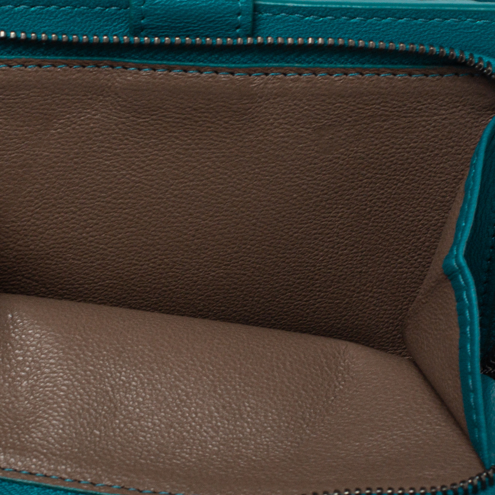 

Bottega Veneta Green Intrecciato Leather French Wallet