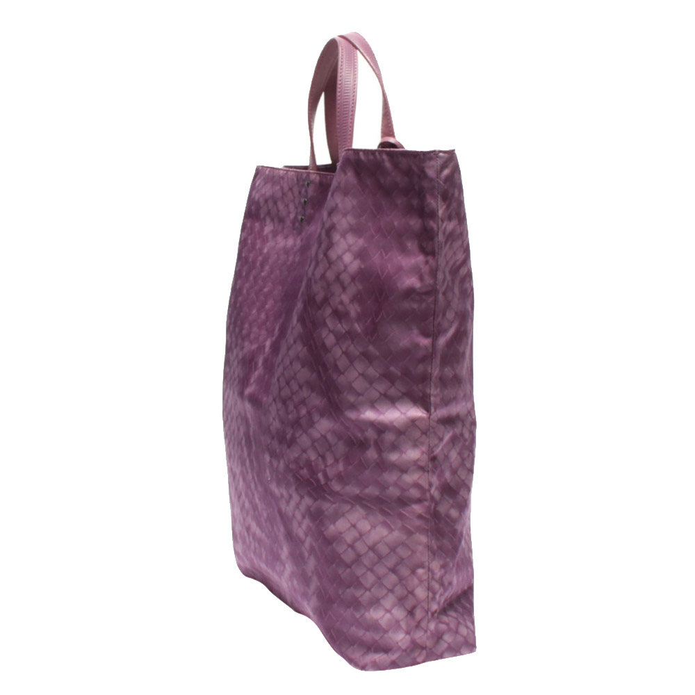 

Bottega Veneta Purple Leather Tote