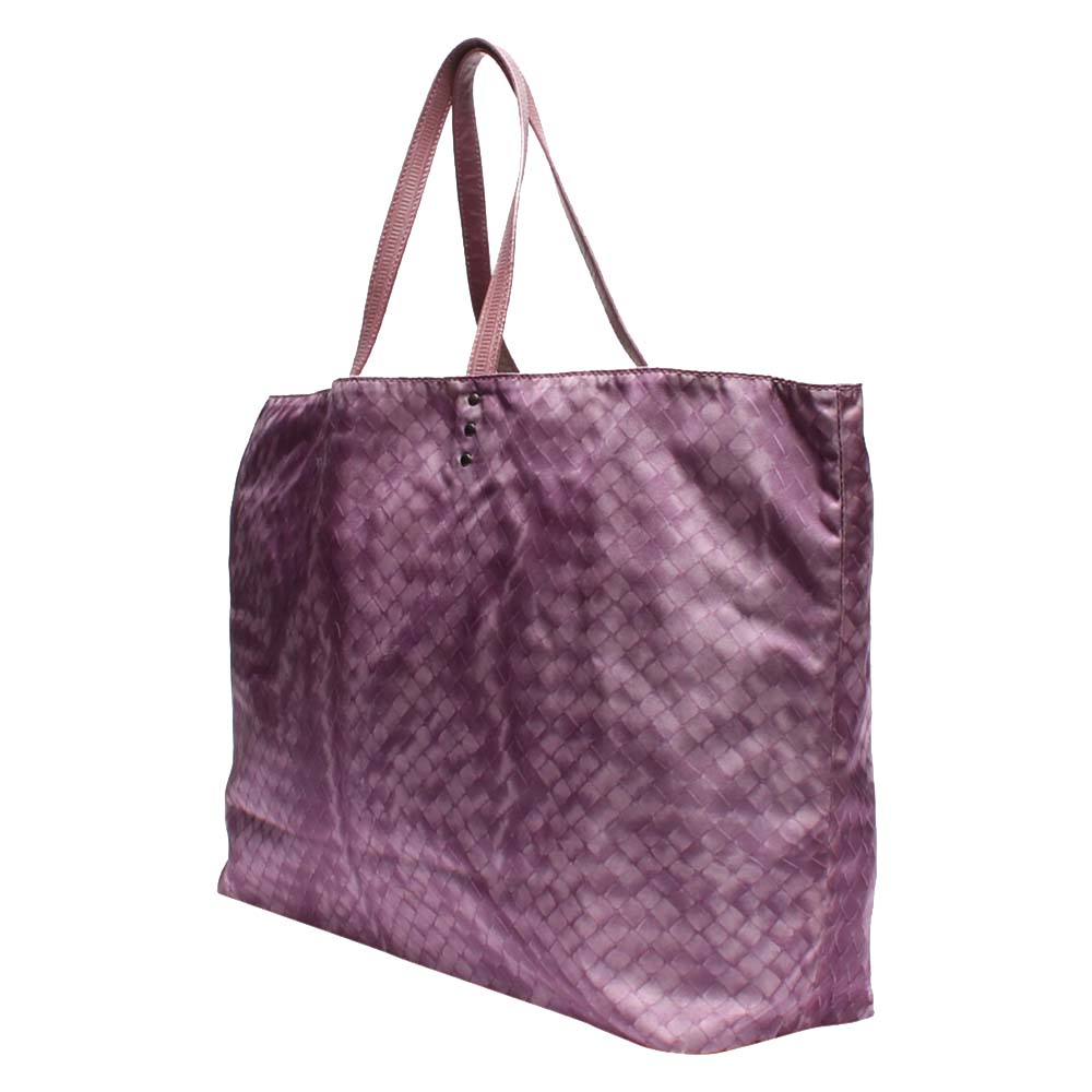 

Bottega Veneta Purple Leather Tote