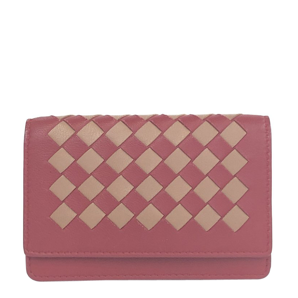 Pre-owned Bottega Veneta Red Leather Wallet In Multicolor