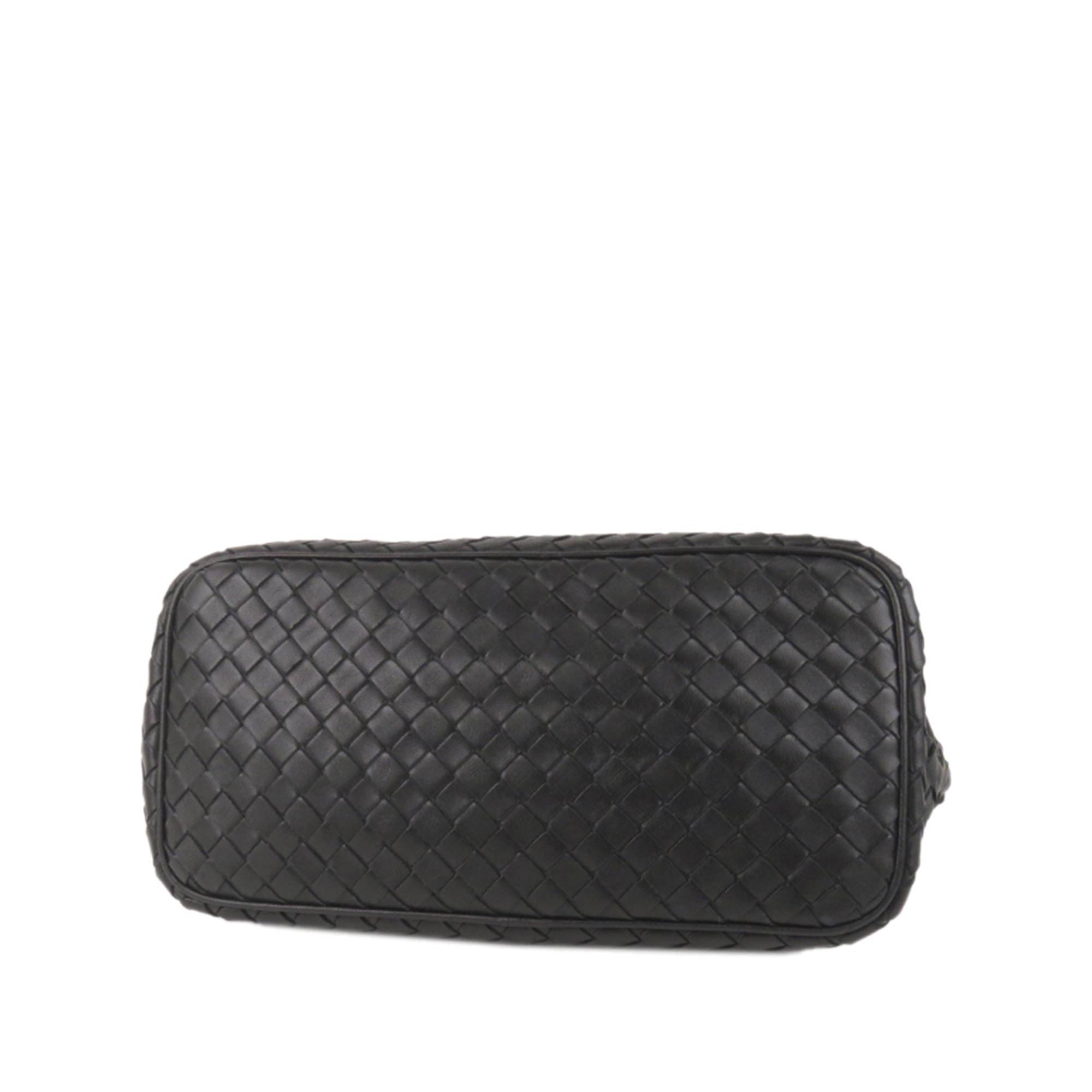 

Bottega Veneta Black Intrecciato Leather Shoulder Bag