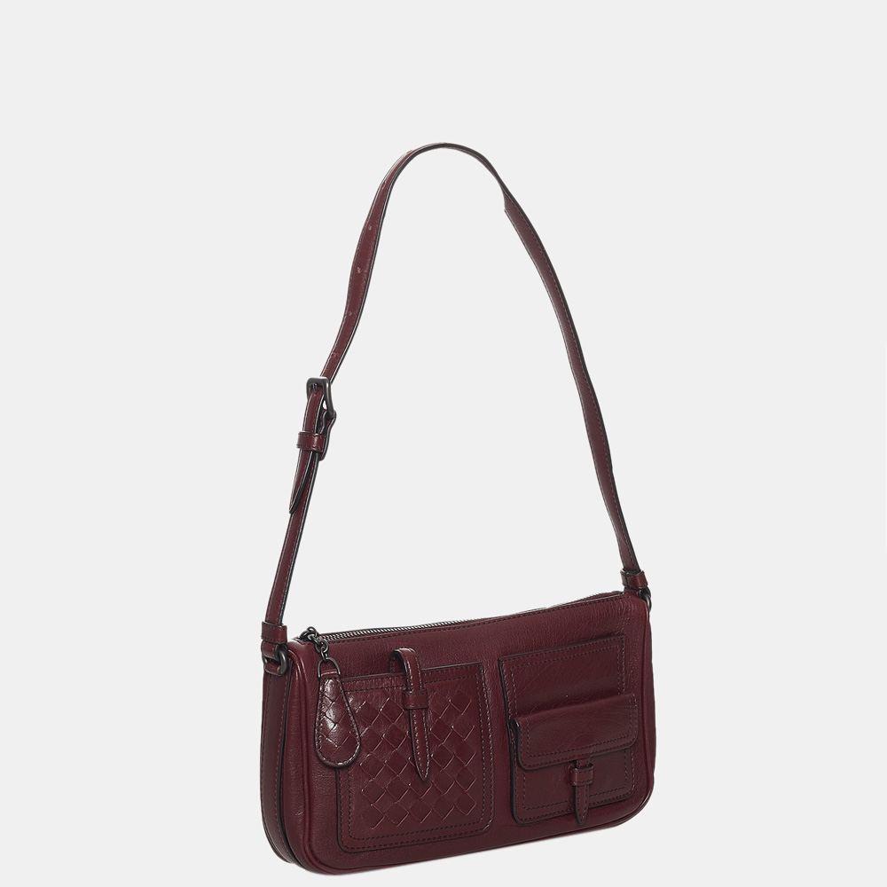 

Bottega Veneta Brown Intrecciato Leather Shoulder Bag