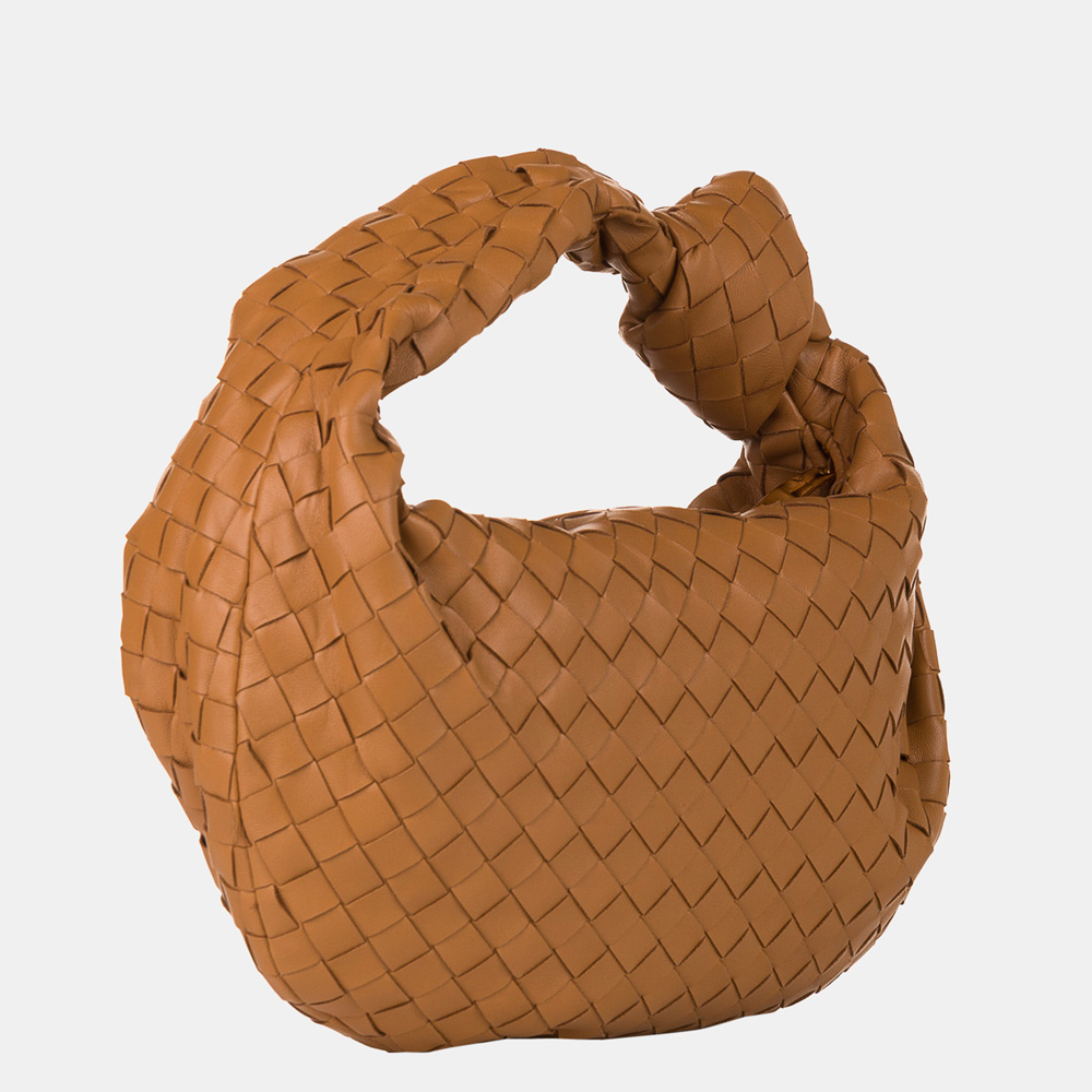 

Bottega Veneta Brown Jodie Leather Hobo Bag