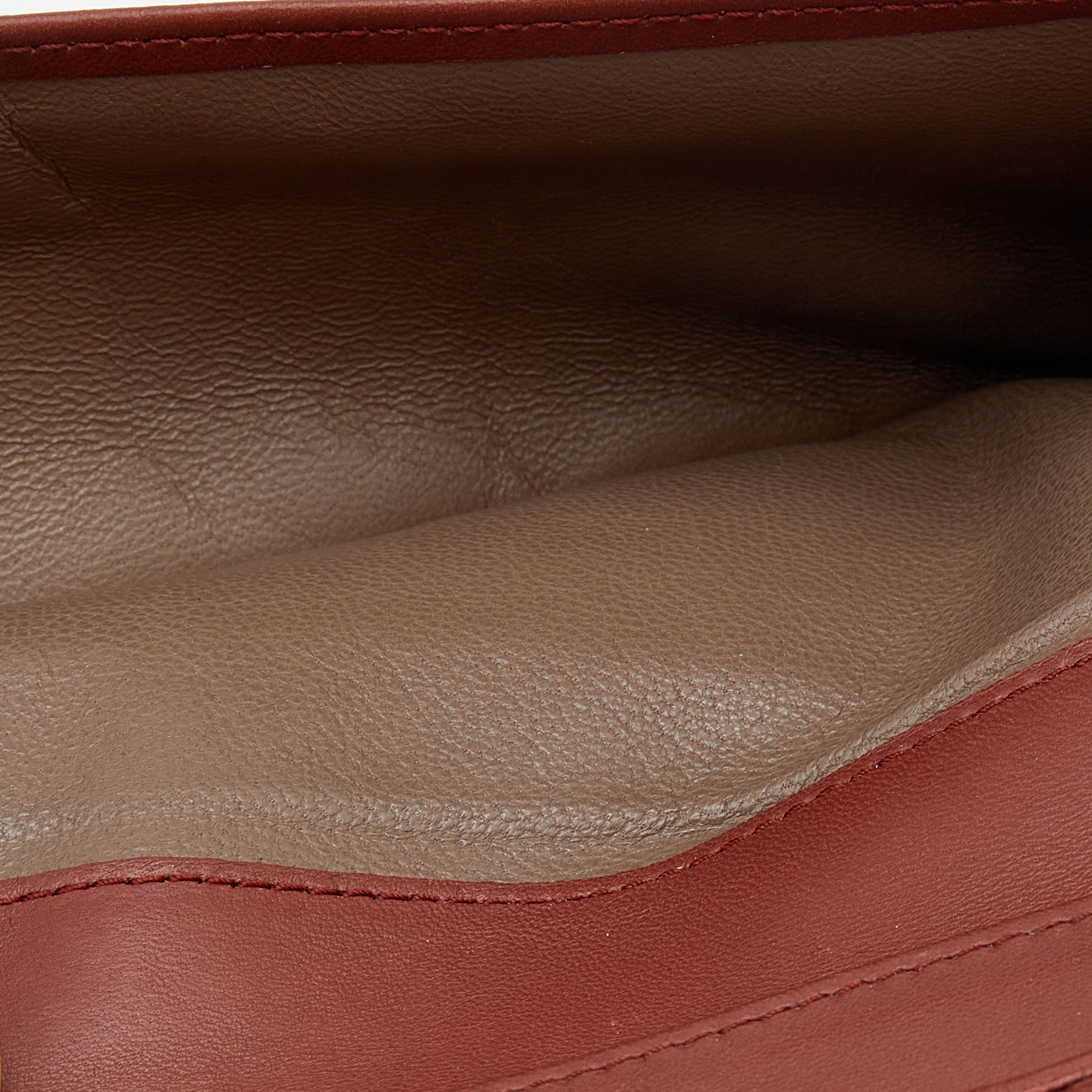 

Bottega Veneta Maroon Python and Intrecciato Leather Bifold Wallet, Red