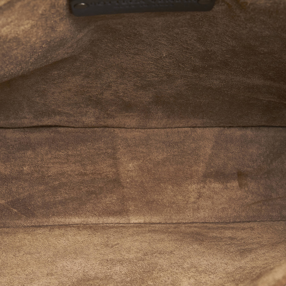 

Bottega Veneta Black/Gold Leather Clutch Bag