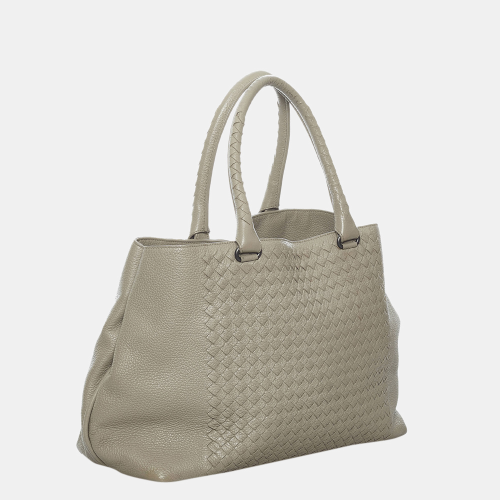 

Bottega Veneta Brown Intrecciato Leather Tote Bag
