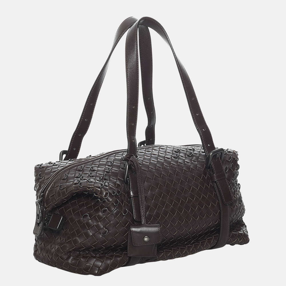 

Bottega Veneta Brown Intrecciato Leather Tote Bag