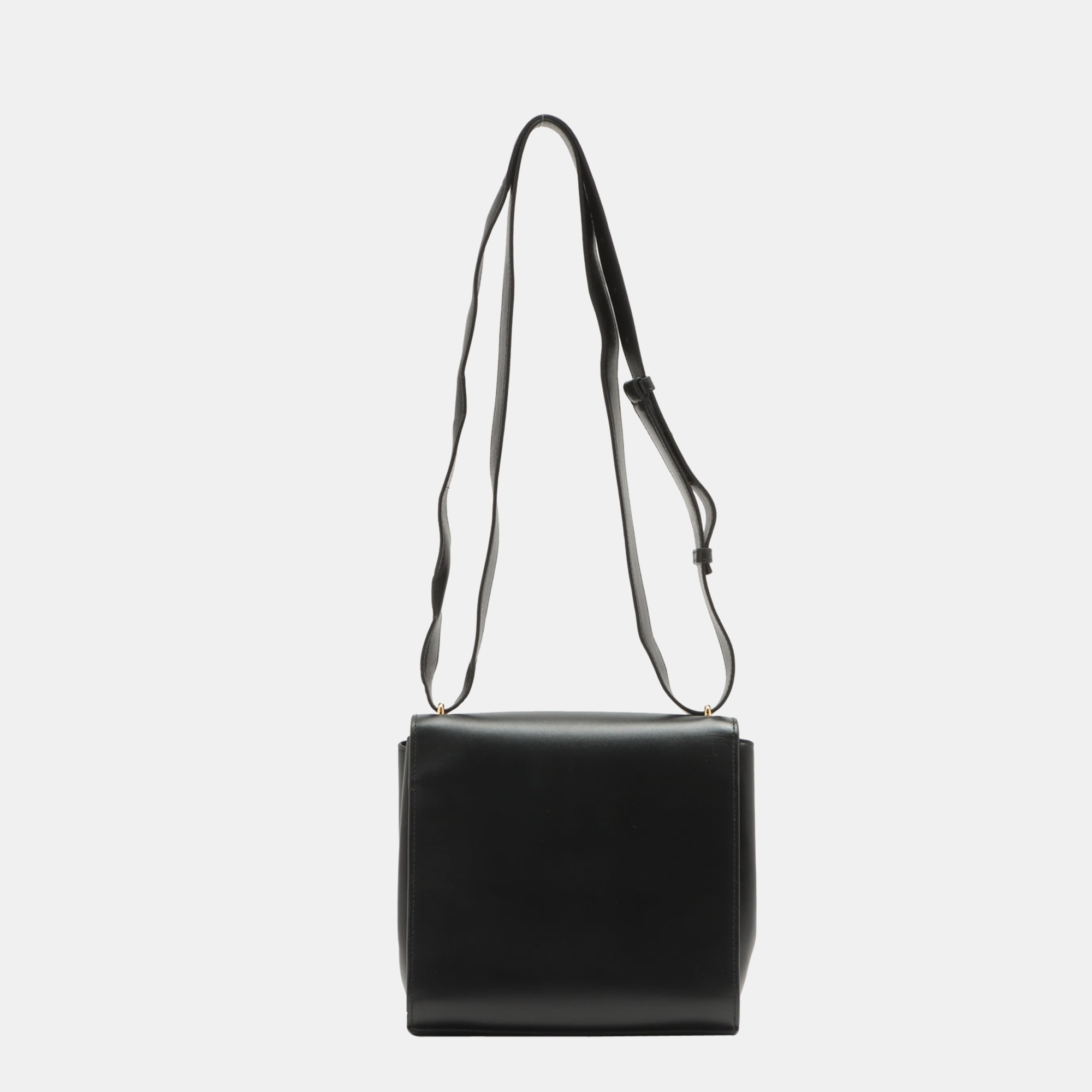 

Bottega Veneta clips Leather Shoulder bag Black