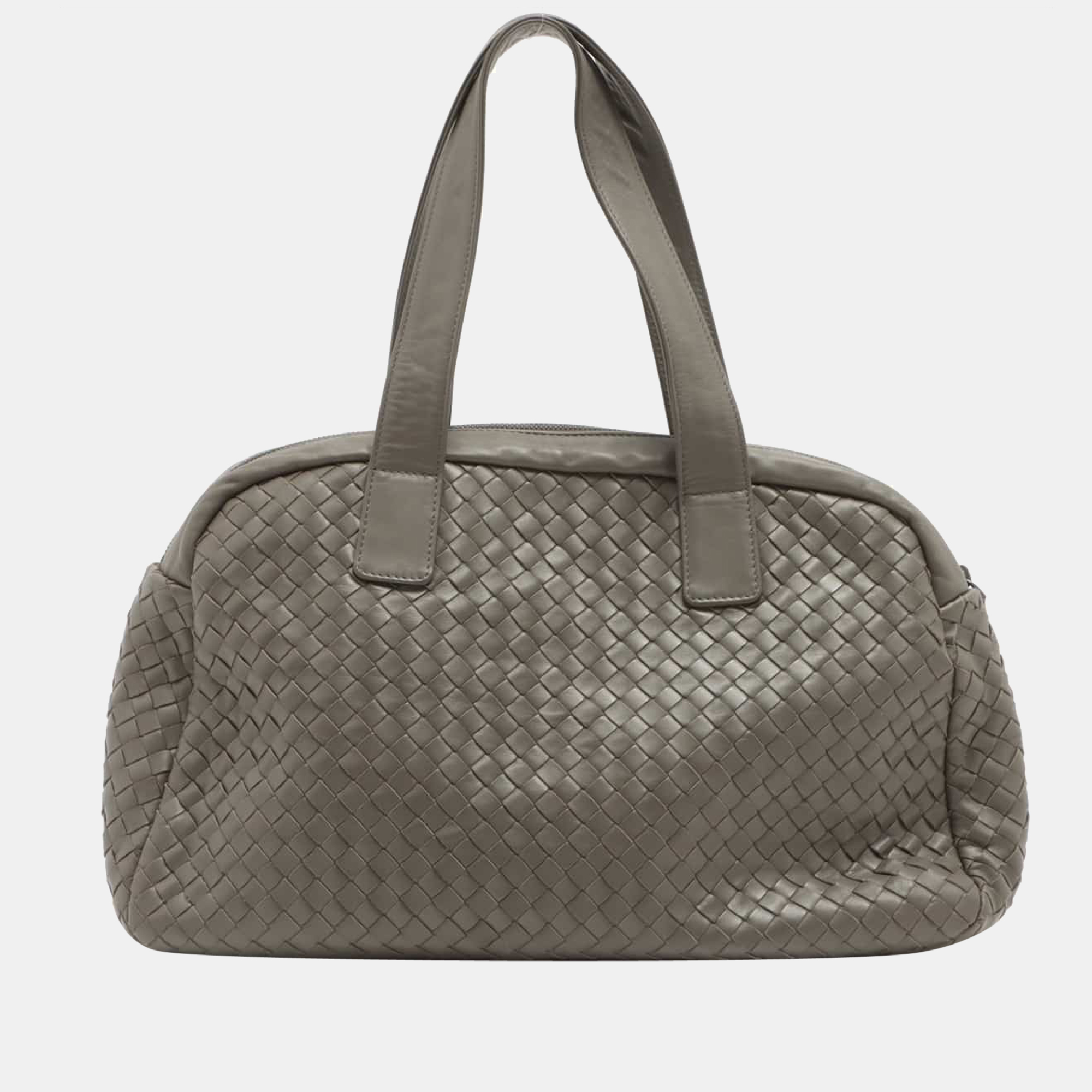 

Bottega Veneta Intrecciato Leather Hand bag Grey