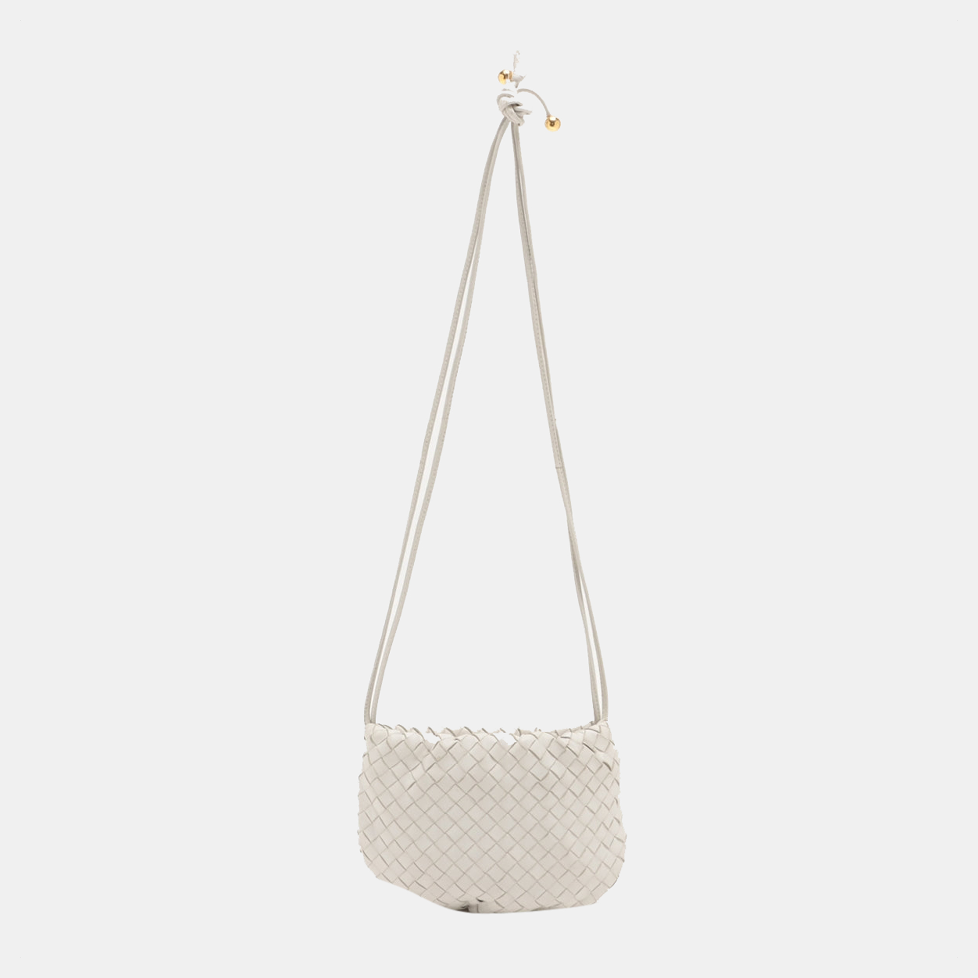 

Bottega Veneta Intrecciato Leather Shoulder bag White