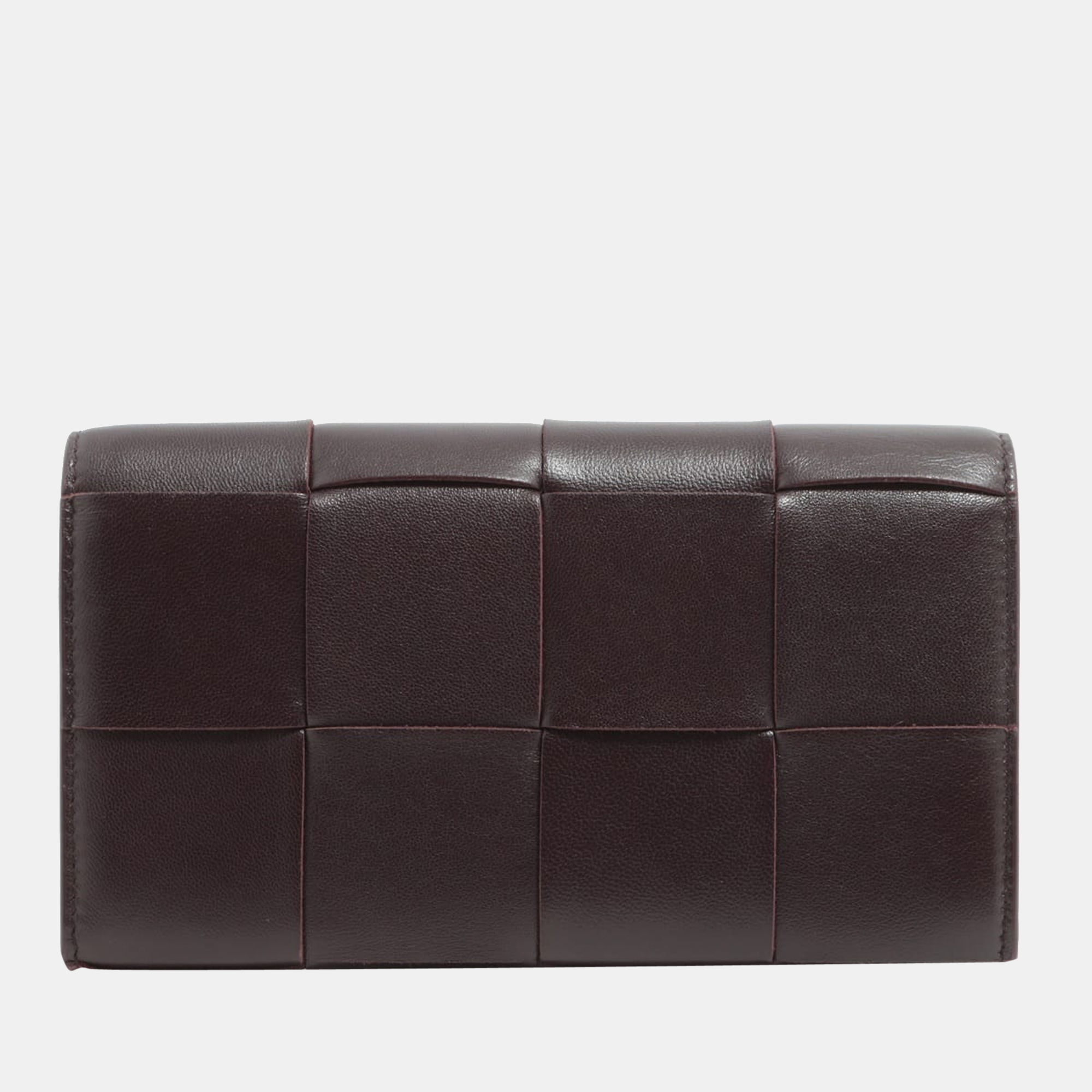 

Bottega Veneta maxi intrecciato Leather Wallet Bordeaux, Burgundy