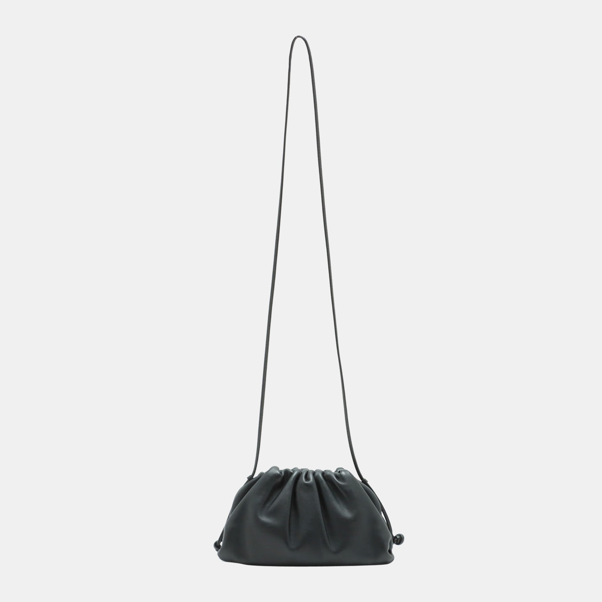 

Bottega Veneta Mini The Pouch Leather Shoulder bag Black