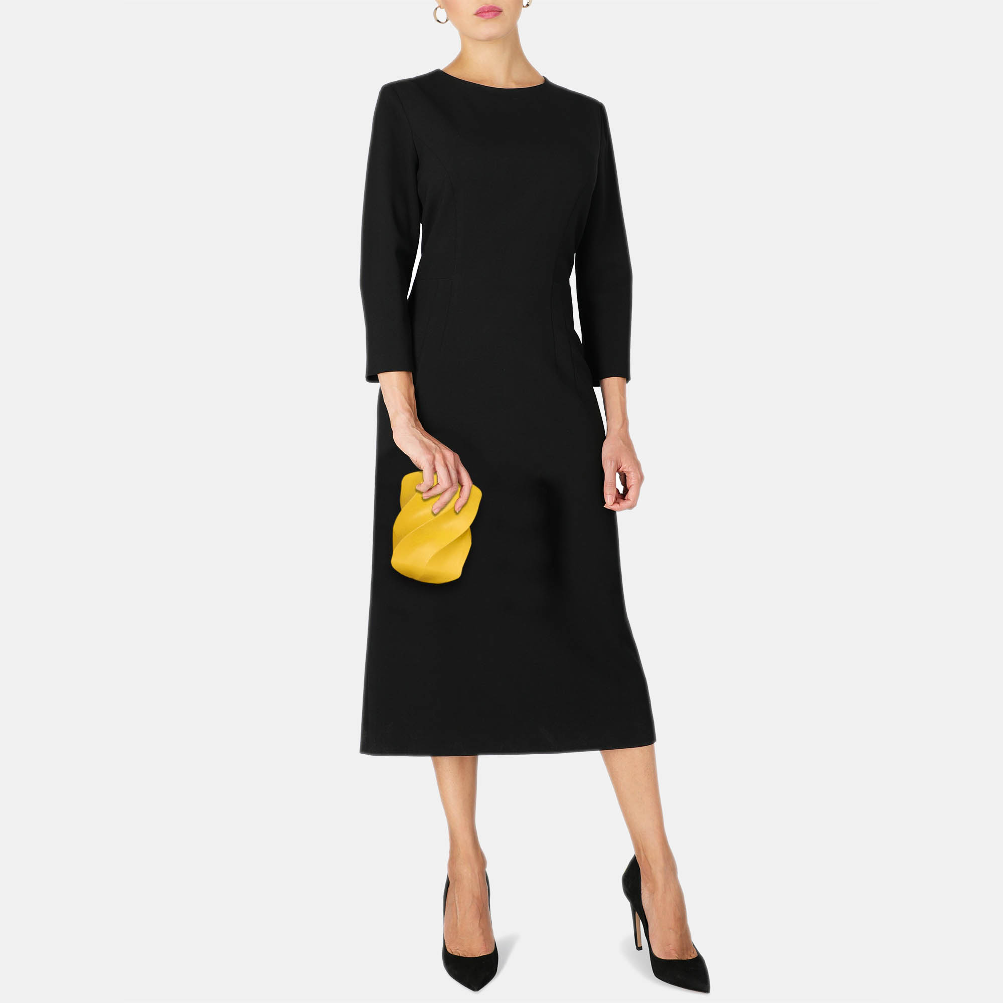 

Bottega Veneta Women's Leather Clutch Bag - Yellow