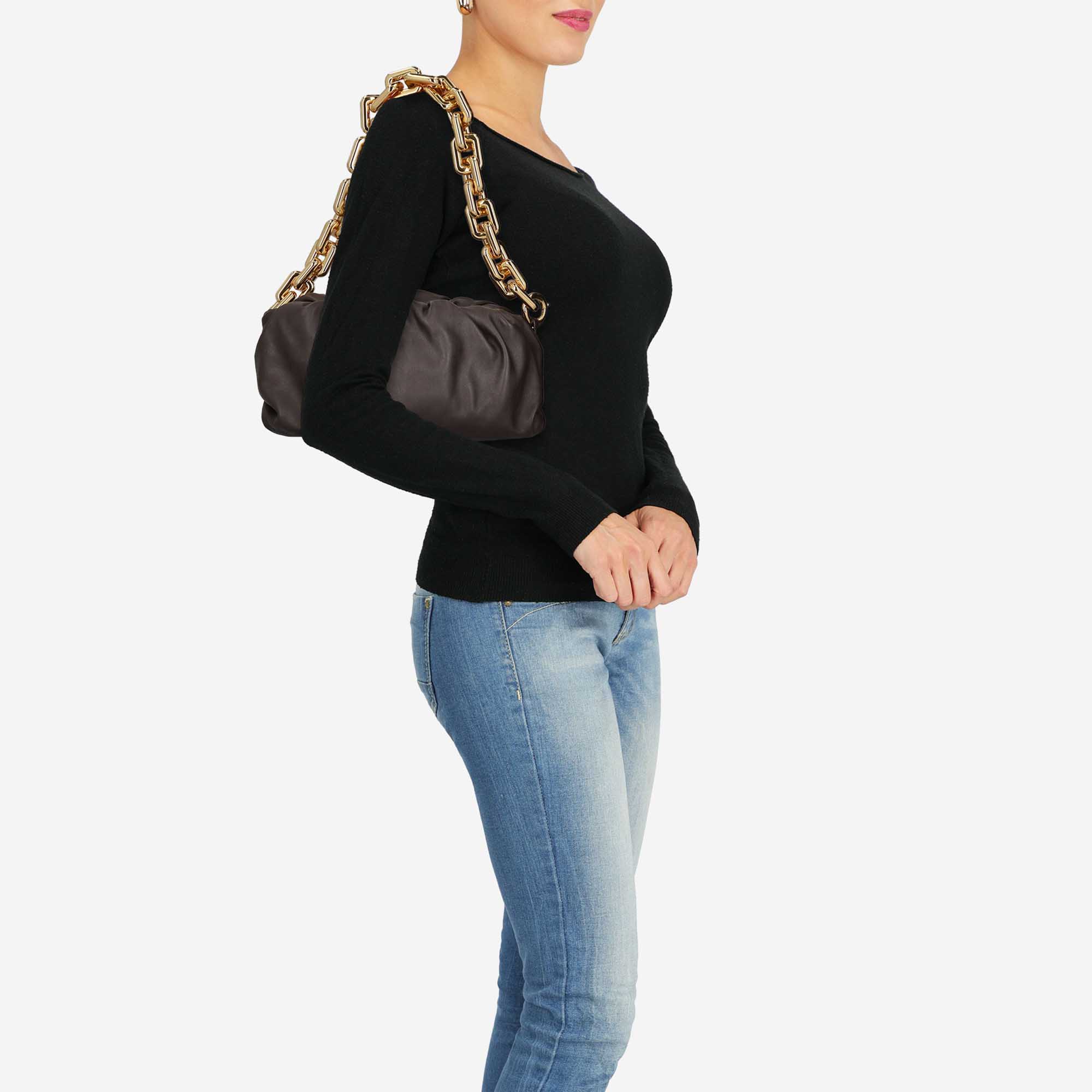 

Bottega Veneta Women's Leather Handbag - Brown